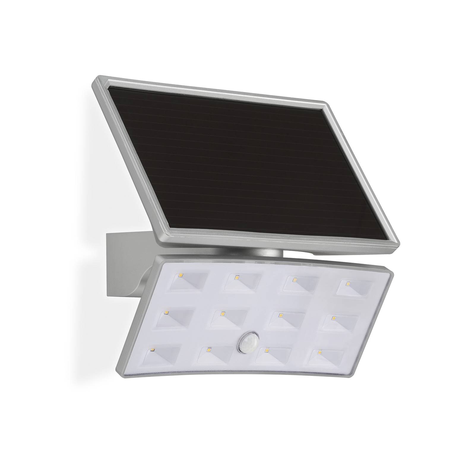 Prios Imsa LED-Außenwandstrahler, Sensor, Solar