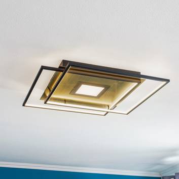 Lucande Jirya LED-taklampa, CCT, svart
