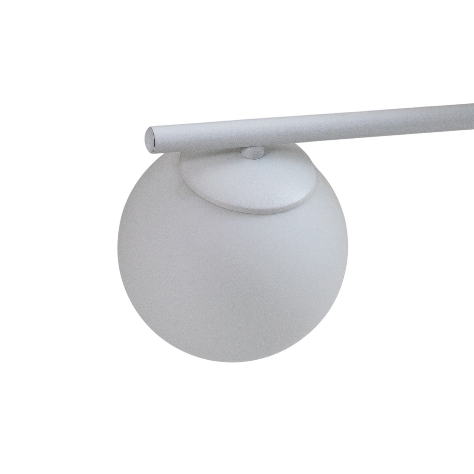 Lámpara de techo Kabo, 1 brazo, blanco, 4 luces