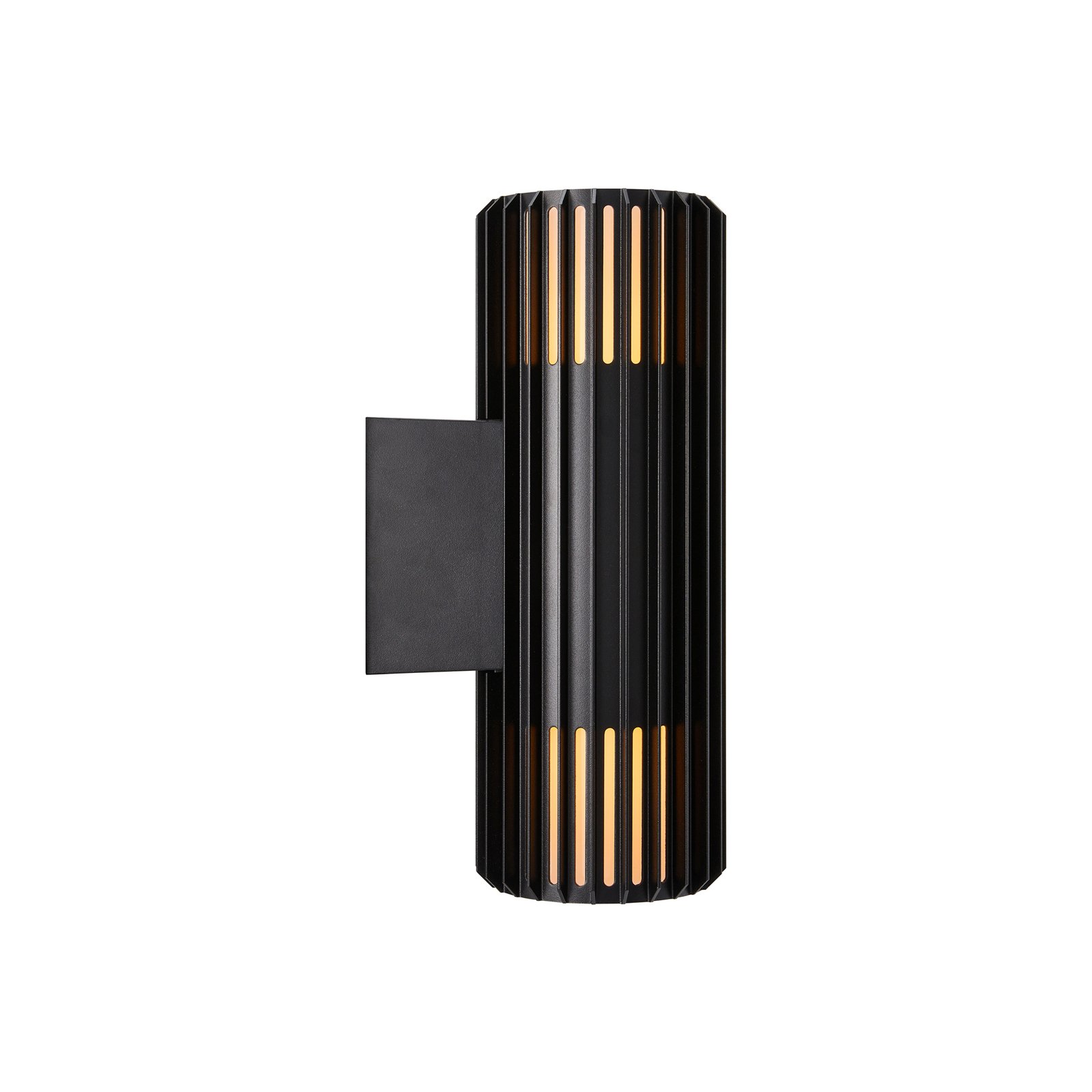 Aludra Double Buiten Wandlamp Seaside Black - Nordlux