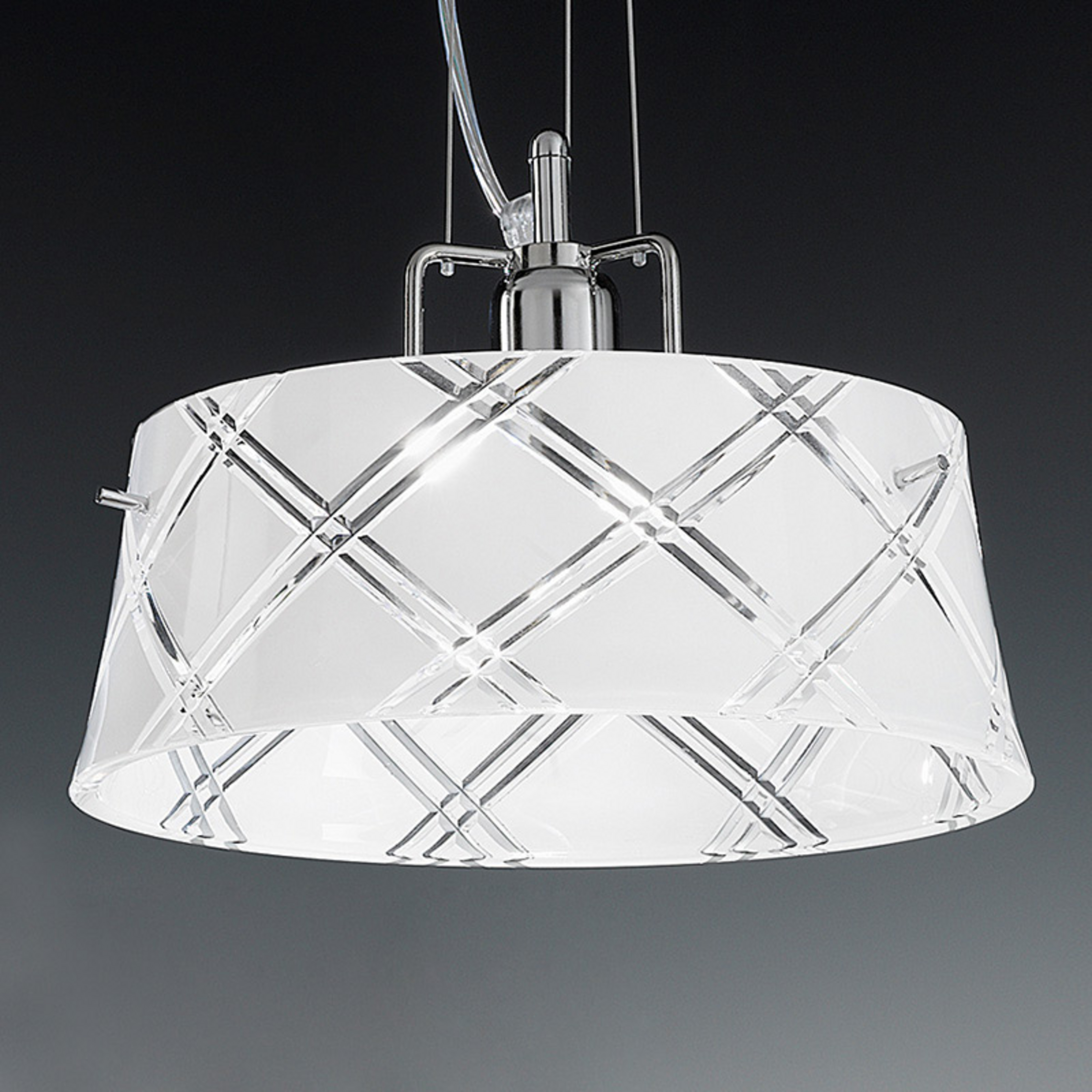 Elegant pendellampe CORALLO 30, 1 lyskilde