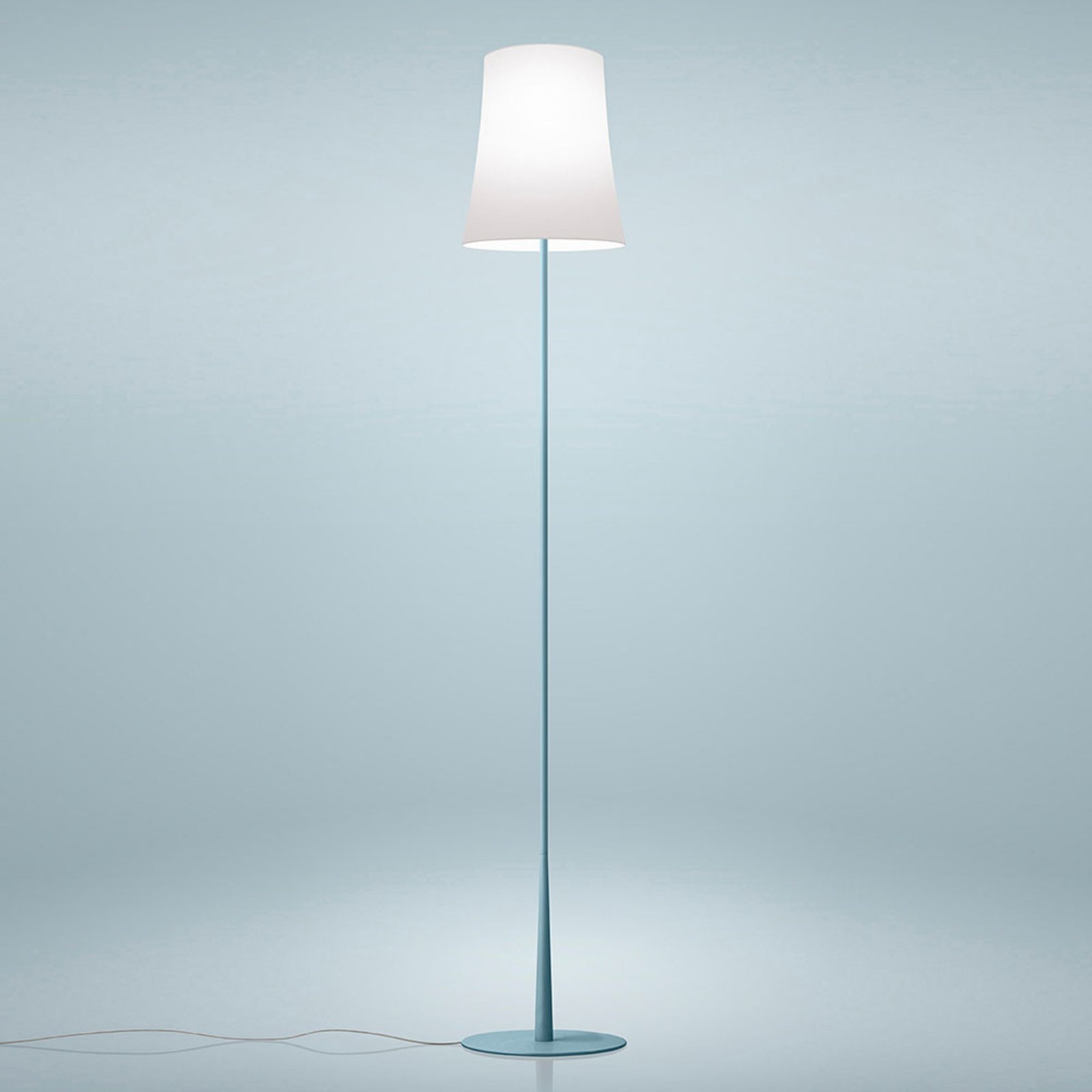 Birdie Easy Reading Floor Lamp Light Blue - Foscarini