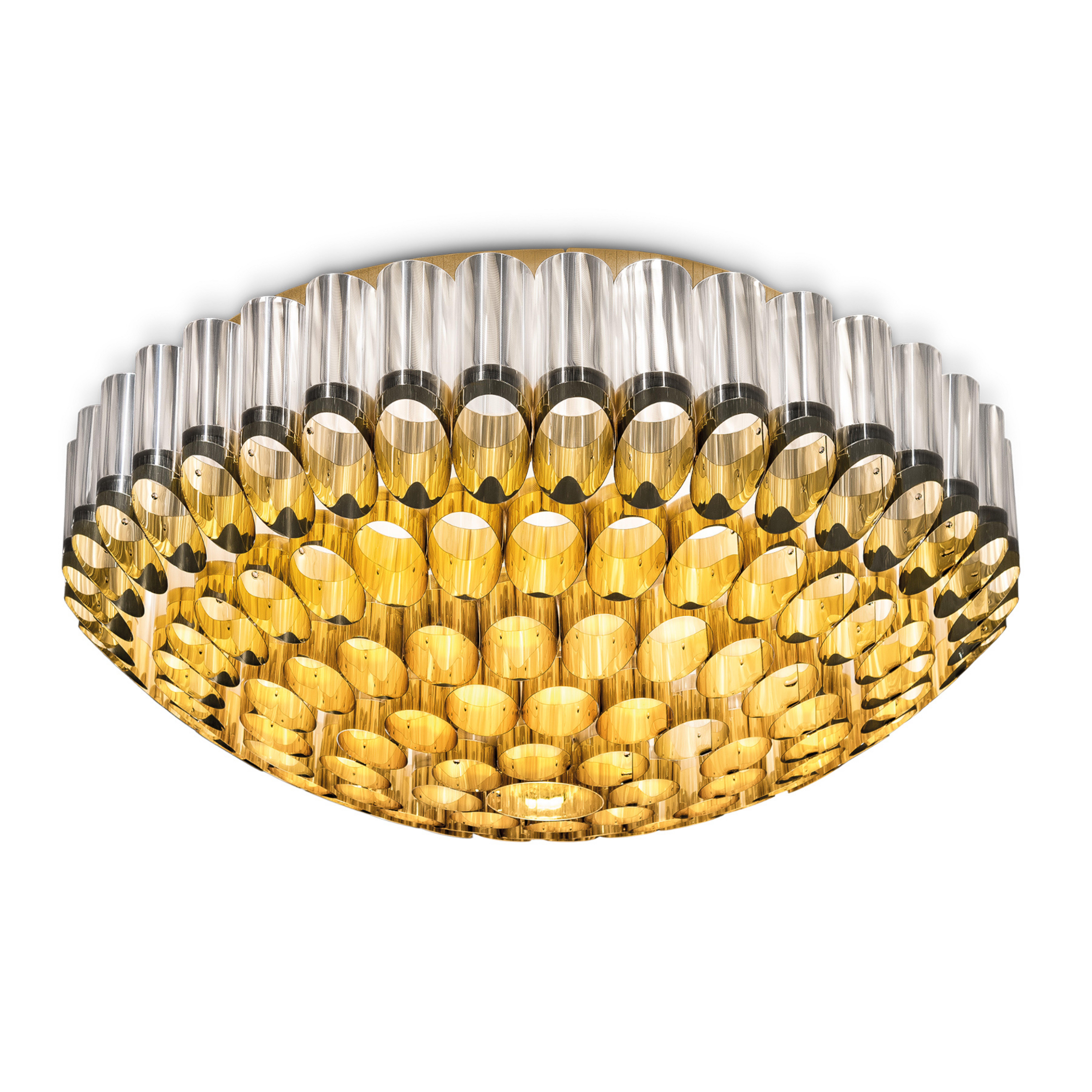 Odeon Ceiling Plafonnier, doré, Ø 102 cm - Slamp