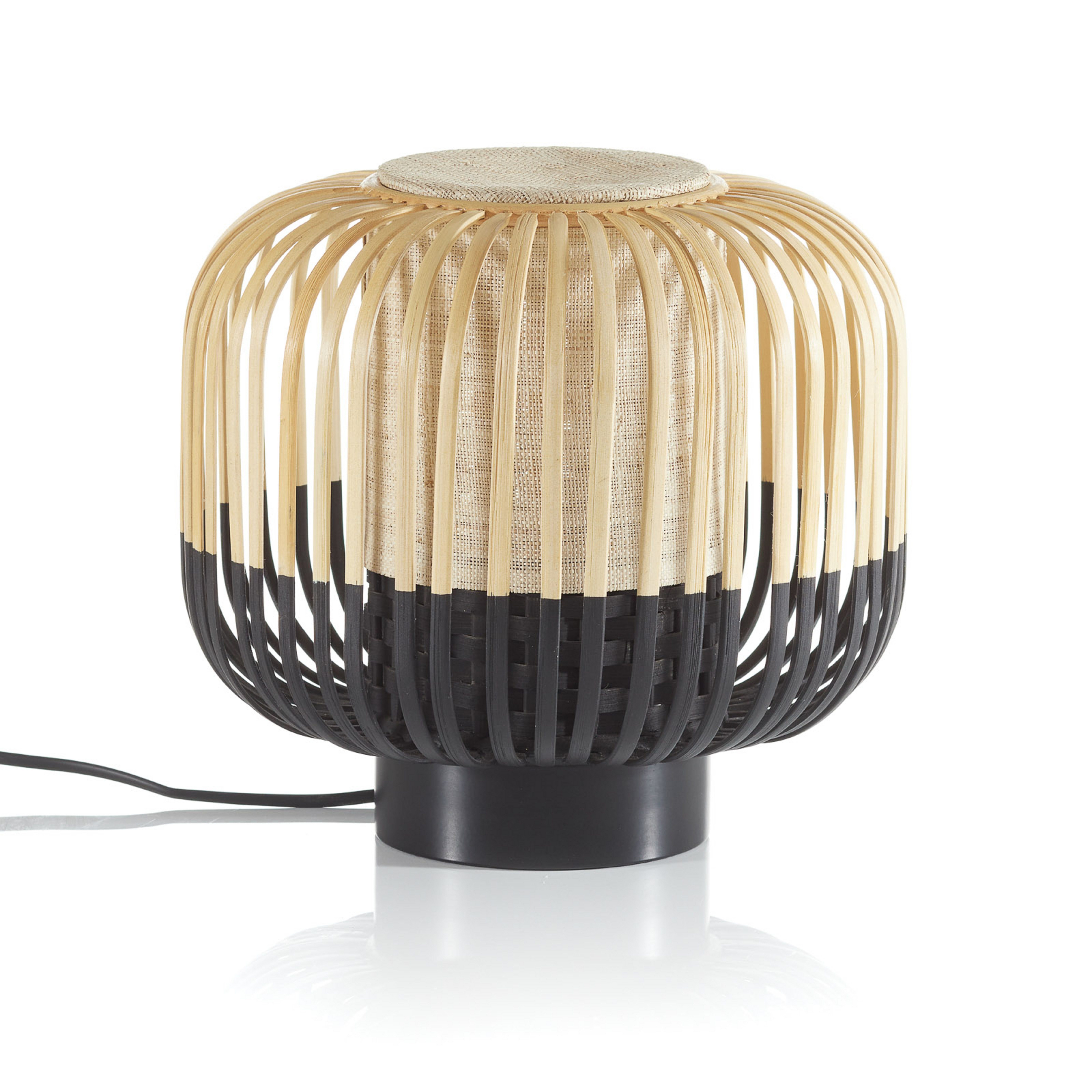 Bamboo Tischleuchte S Black - Forestier