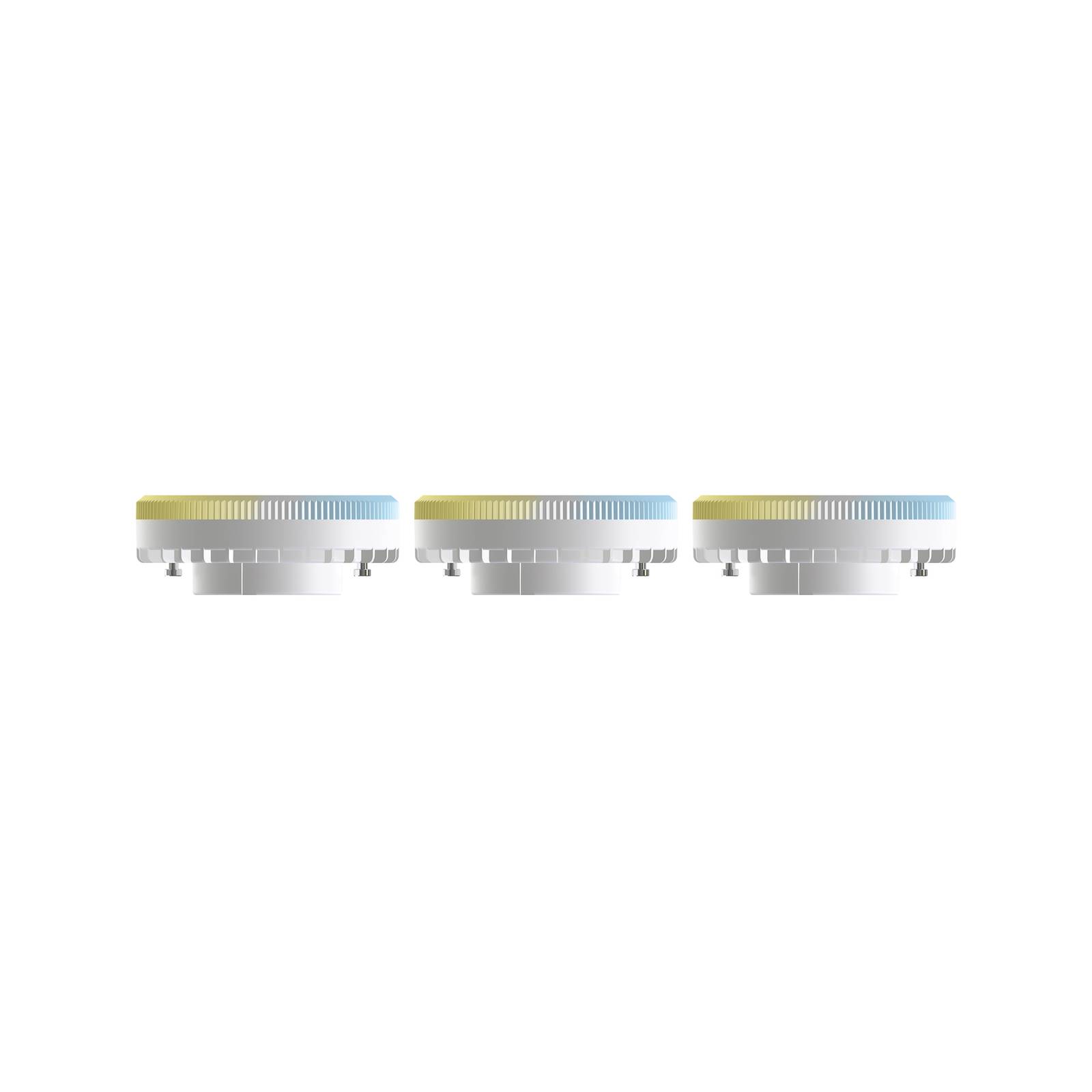 LUUMR Smart LED-Leuchtmittel 3er GX53 9W WLAN CCT matt Tuya