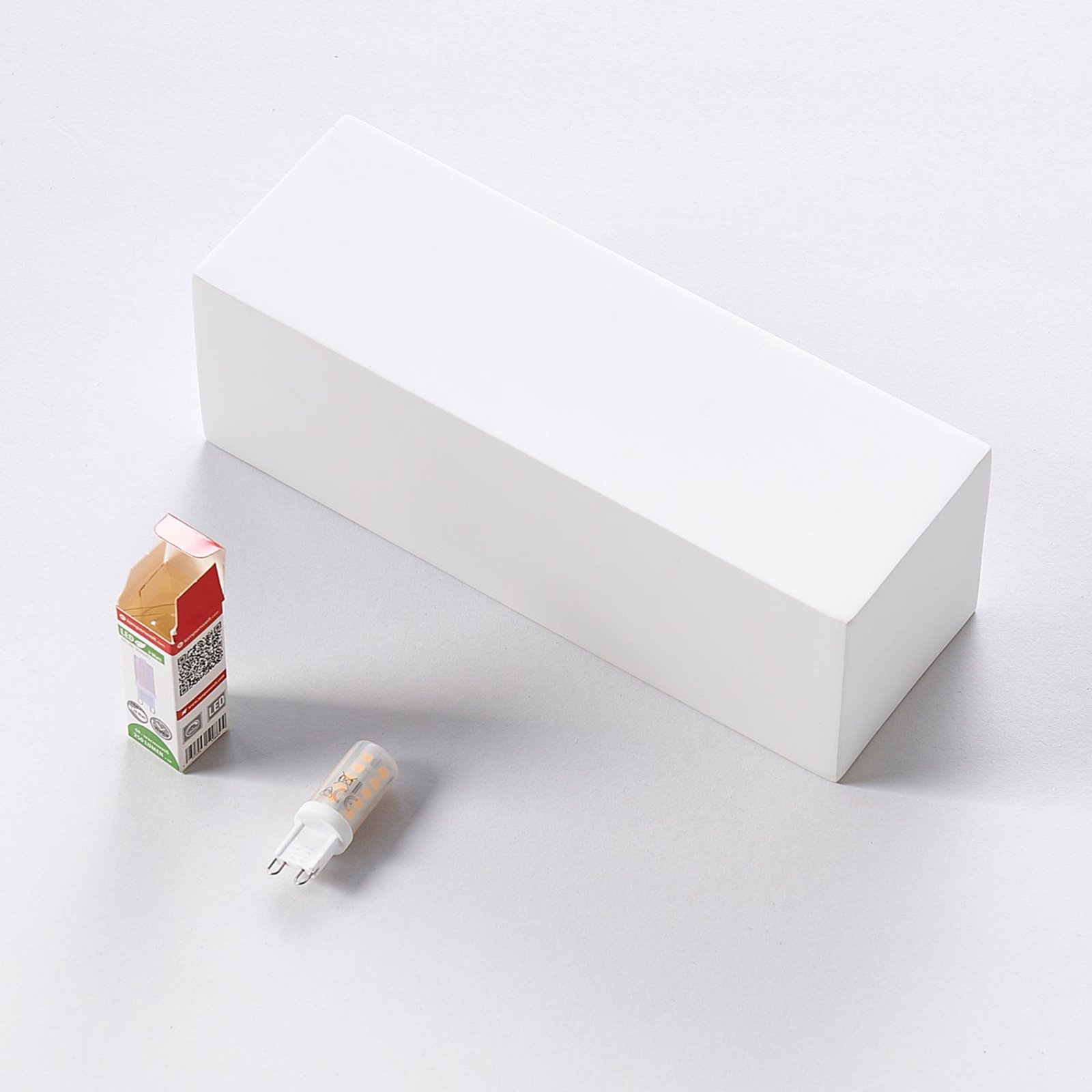 Santino Applique Murale White - Lindby