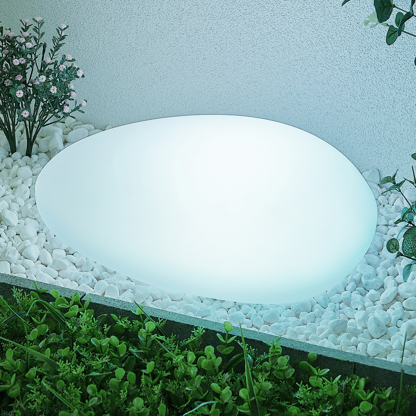 Lindby Talisi LED solar decorative light, RGB, plastic, 0.4 W, energy efficiency: A+, L: 40 cm, W: 29.2 cm, H: 15.2 cm