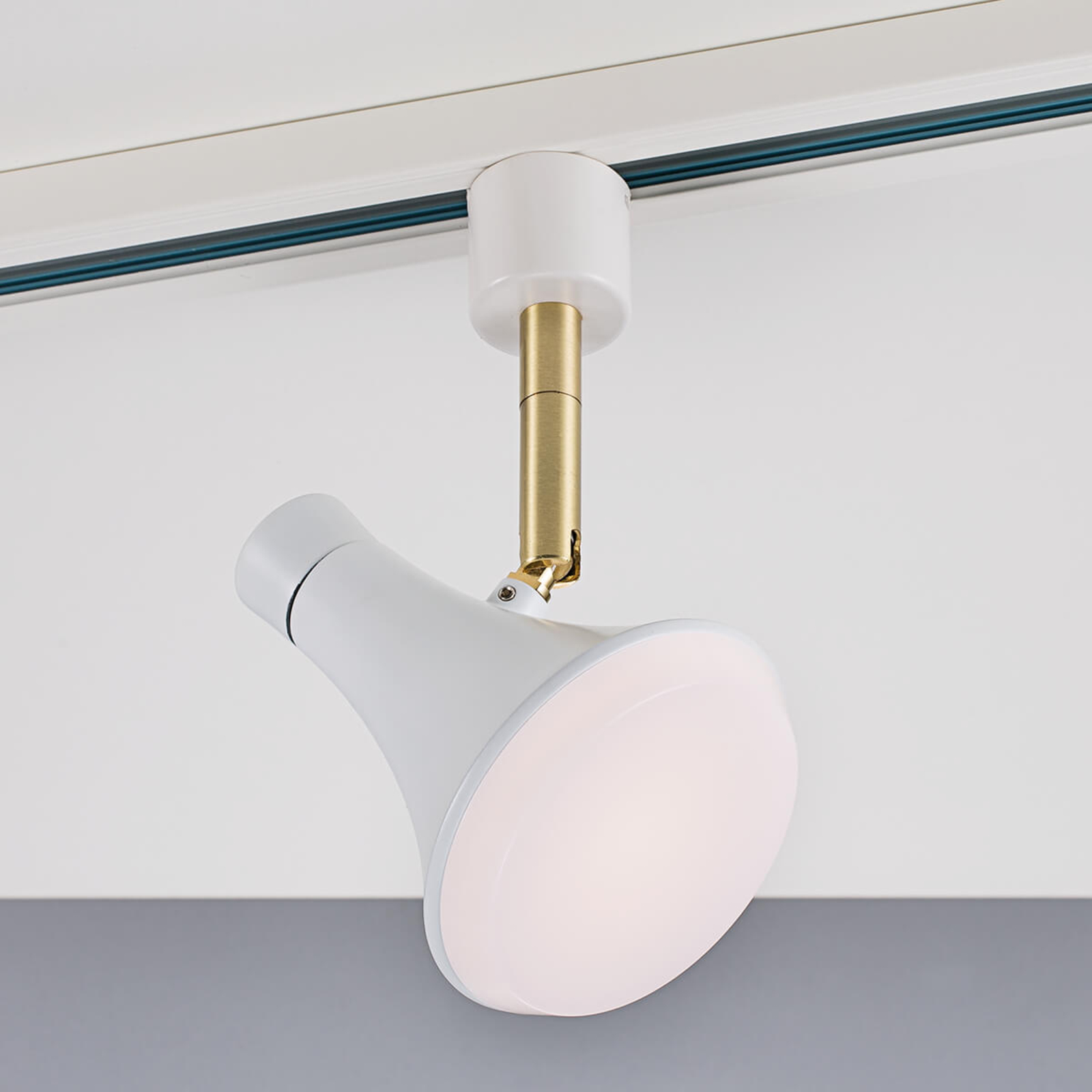 Nordlux Modern Sleeky LED spotlight for Link HV track, for Living / Dining Room, metal, aluminium, 4 W, energy efficiency: A+, L: 12 cm, H: 18.5 cm