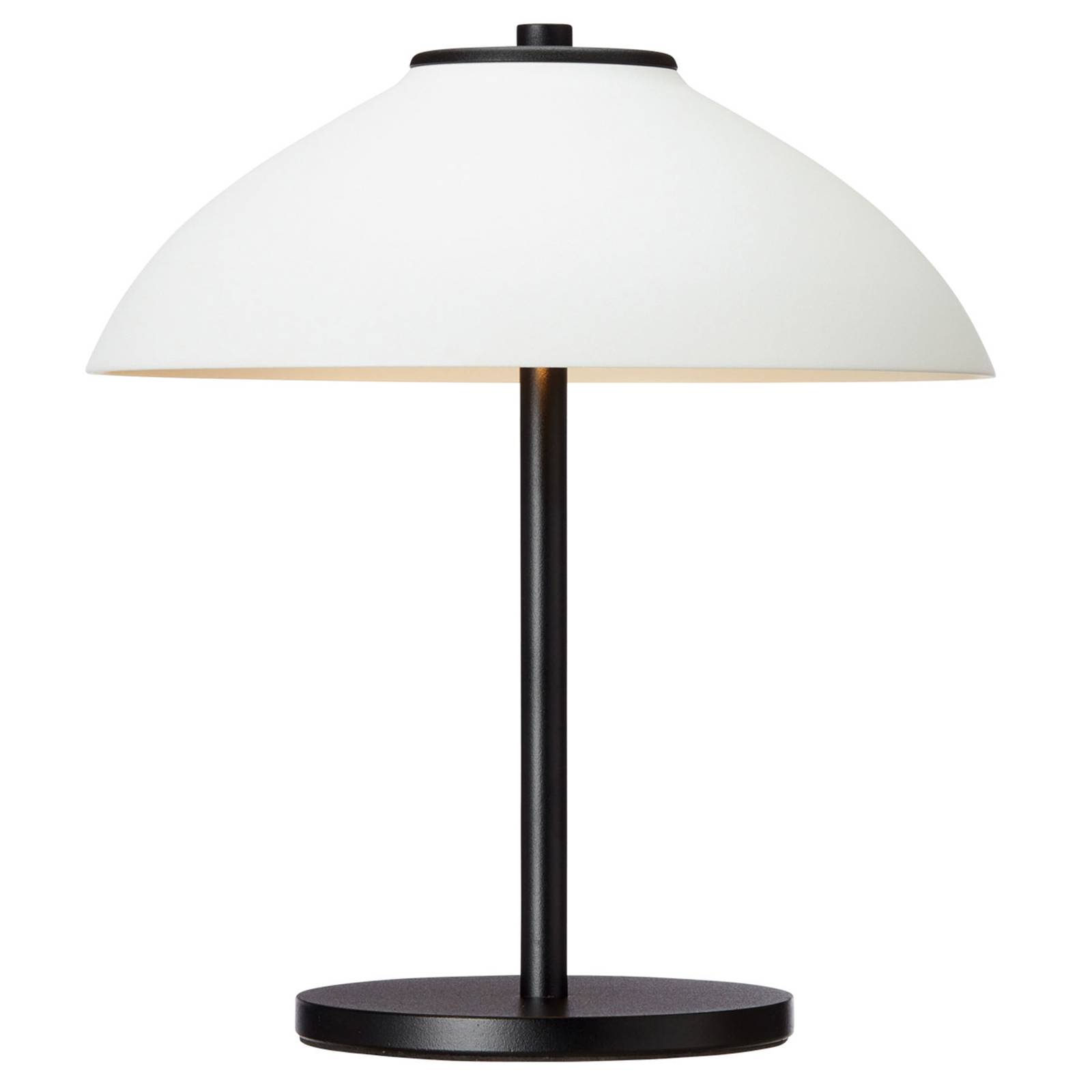 Lampe à poser Vali hauteur 25,8 cm noire/blanche