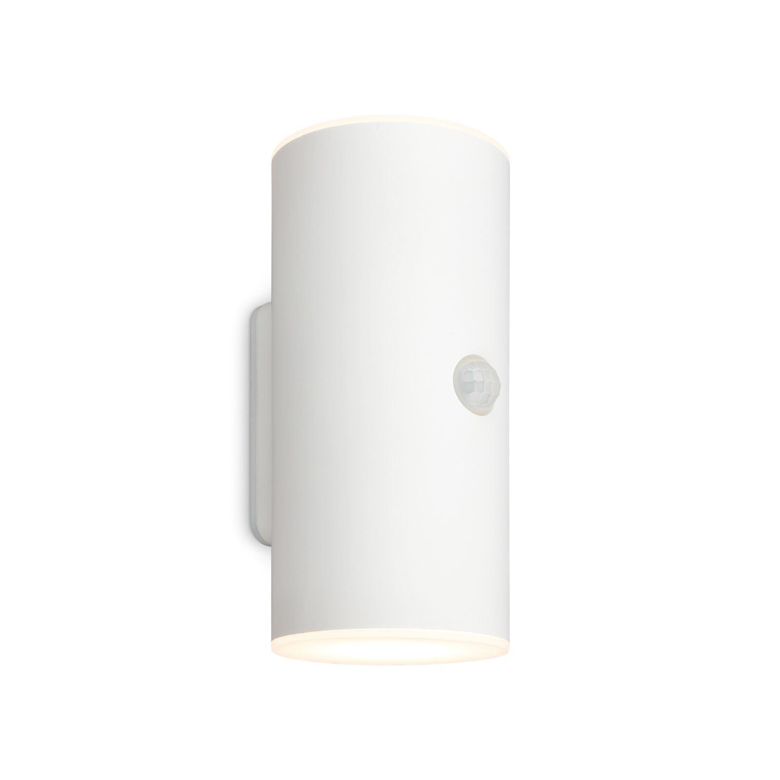 LED outdoor wall light 3787016, white, sensor, up/down