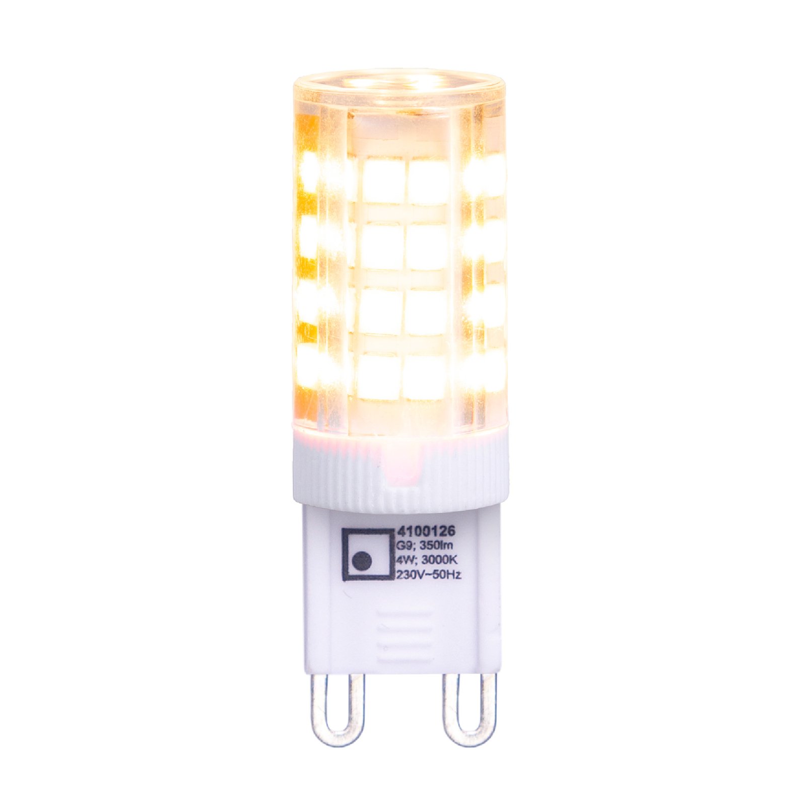 Λαμπτήρας καρφίτσας LED G9 3.5W ζεστό λευκό 350 lumen 6-pack