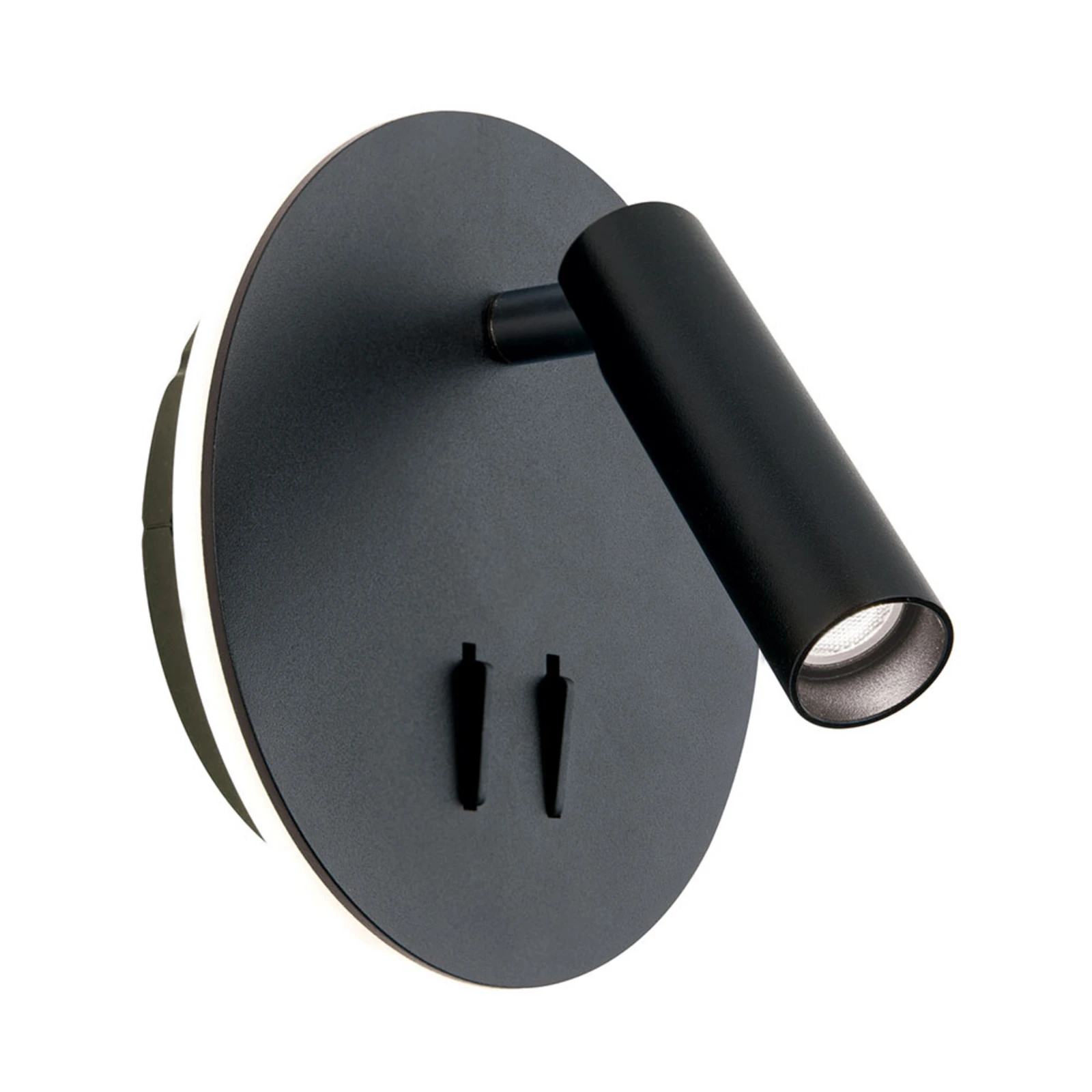 Applique LED Lenny con 2 luci, nero
