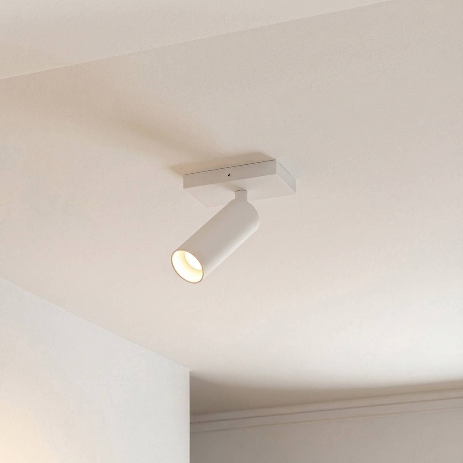 Arcchio Deckenstrahler Brinja Slim, weiß, 1-flg., GU10 MR11 günstig online kaufen