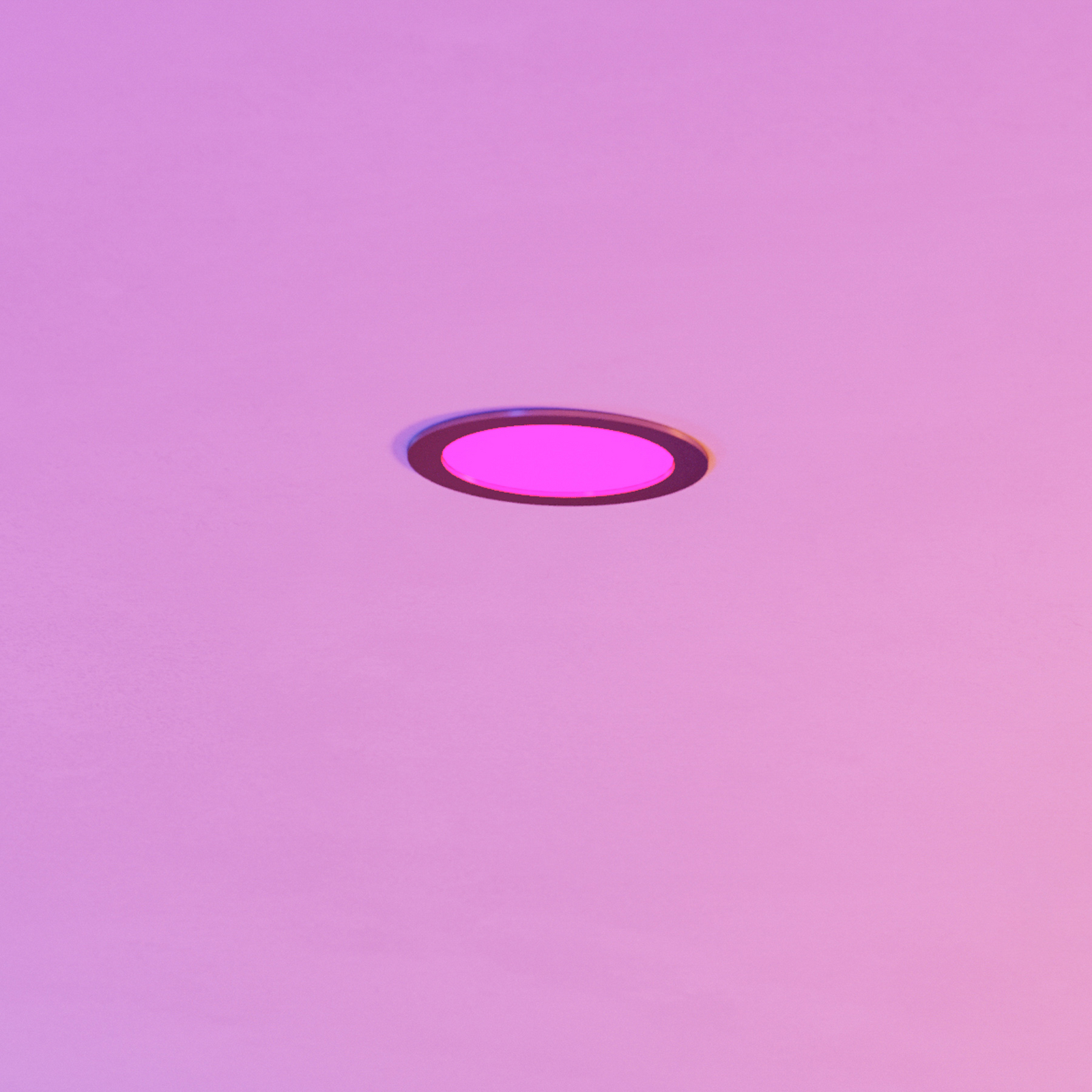 EGLO connect Smart LED vgradna svetilka Fueva 6-Z, siva, Ø 16 cm