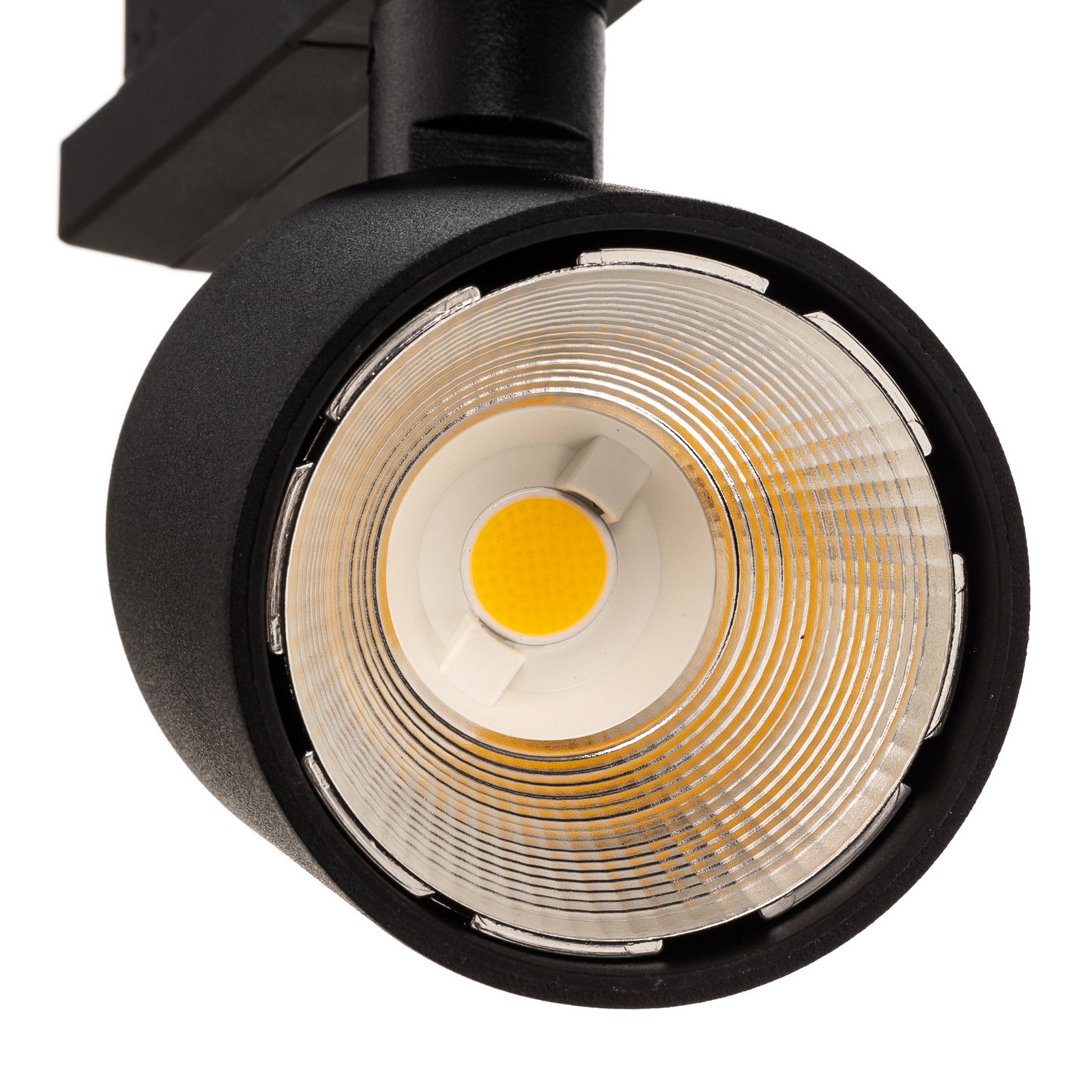 Ivela Spot LED pentru șină Perfetto Puro trifazic negru 930