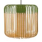 Forestier Bamboo Light M hanglamp 45 cm groen