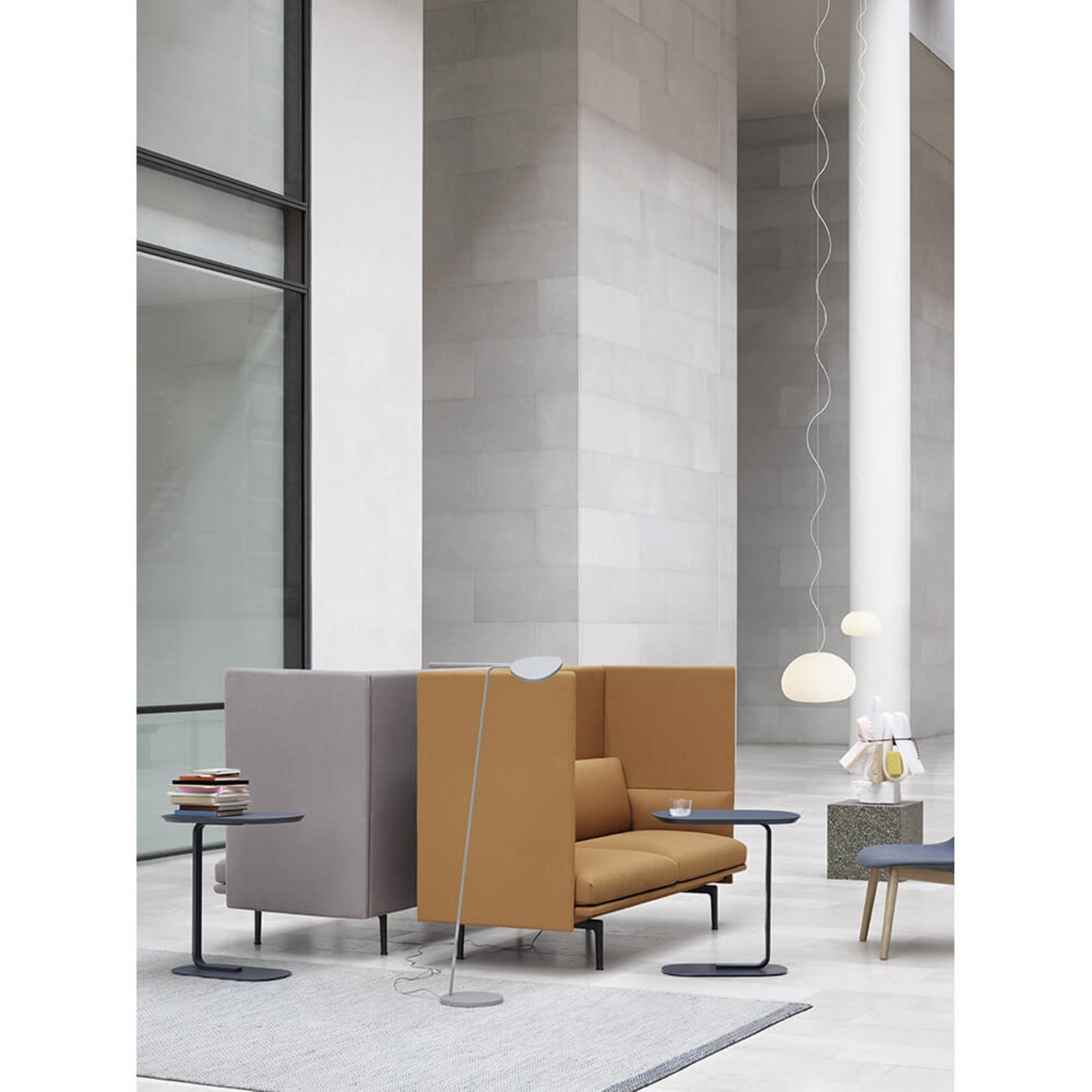 Leaf Lampadar Copper Brown - Muuto