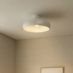 Lindby Elover ceiling light, beige, Ø 45 cm, iron