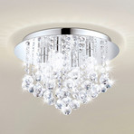 Almonte LED ceiling light with pendant