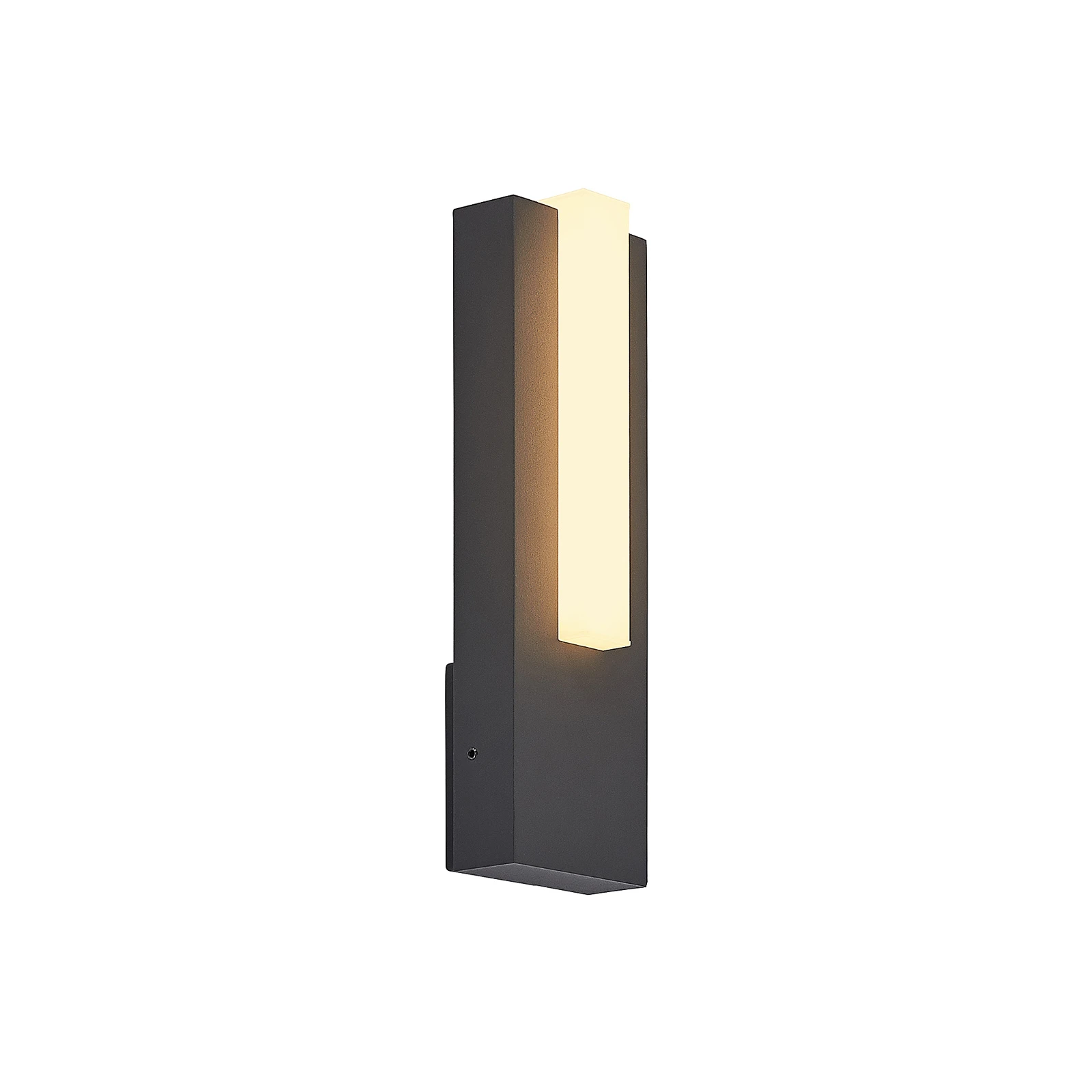 Lucande LED-Außenwandleuchte Virgalia, 31cm, anthrazit, IP65