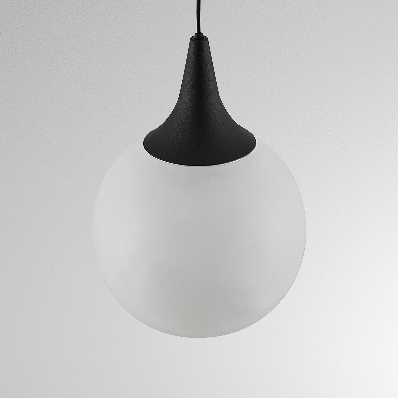 LED-ripplamp ARE, must, alabaster, Ø 10 cm, CCT, DALI