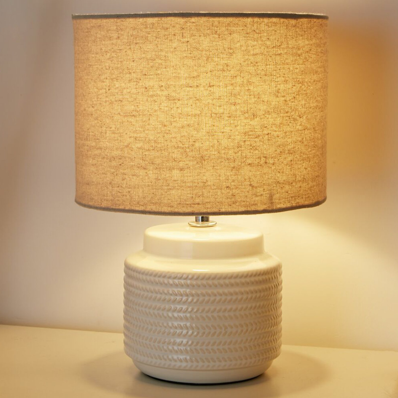 Pauleen Bright Soul lampa stołowa ceramiczna stopa