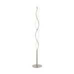 Auron Golvlampa Nickel/White - Lindby