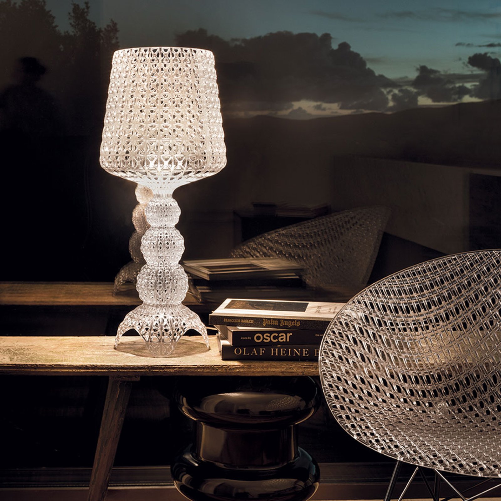 Mini Kabuki Table Lamp Crystal - Kartell