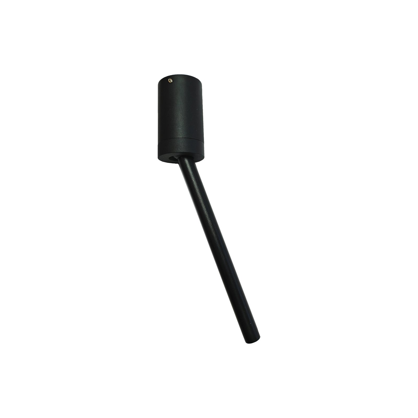 Stropné bodové svietidlo Zenia LED, čierne, výška 28,5 cm