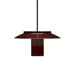 Lille 24 Hängelampe, dunkelrot, Aluminium, Ø 24 cm - Pholc