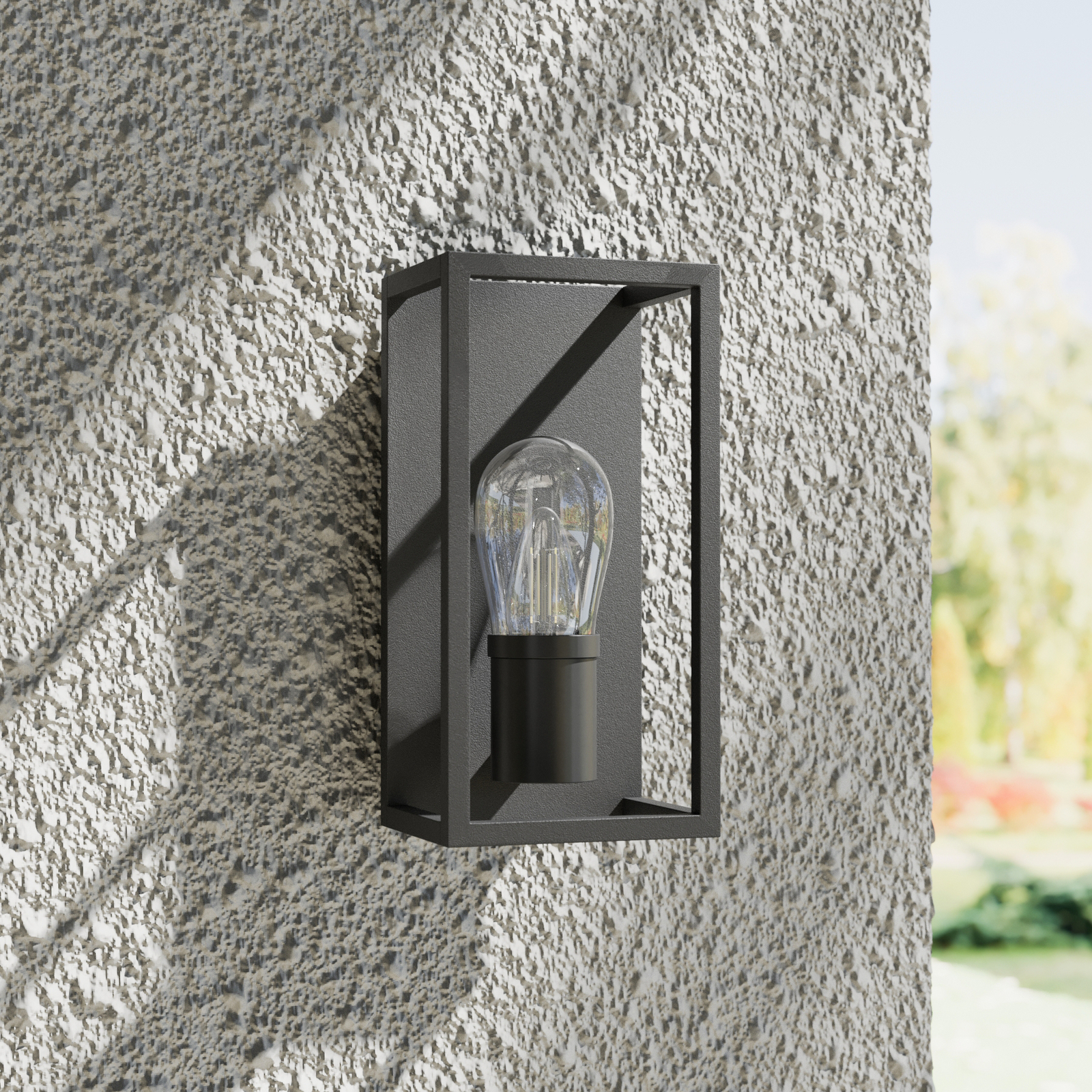 Lucande Irmgart outdoor wall light, one-bulb