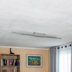 Quitani Talon LED ceiling 2-bulb aluminium/natural