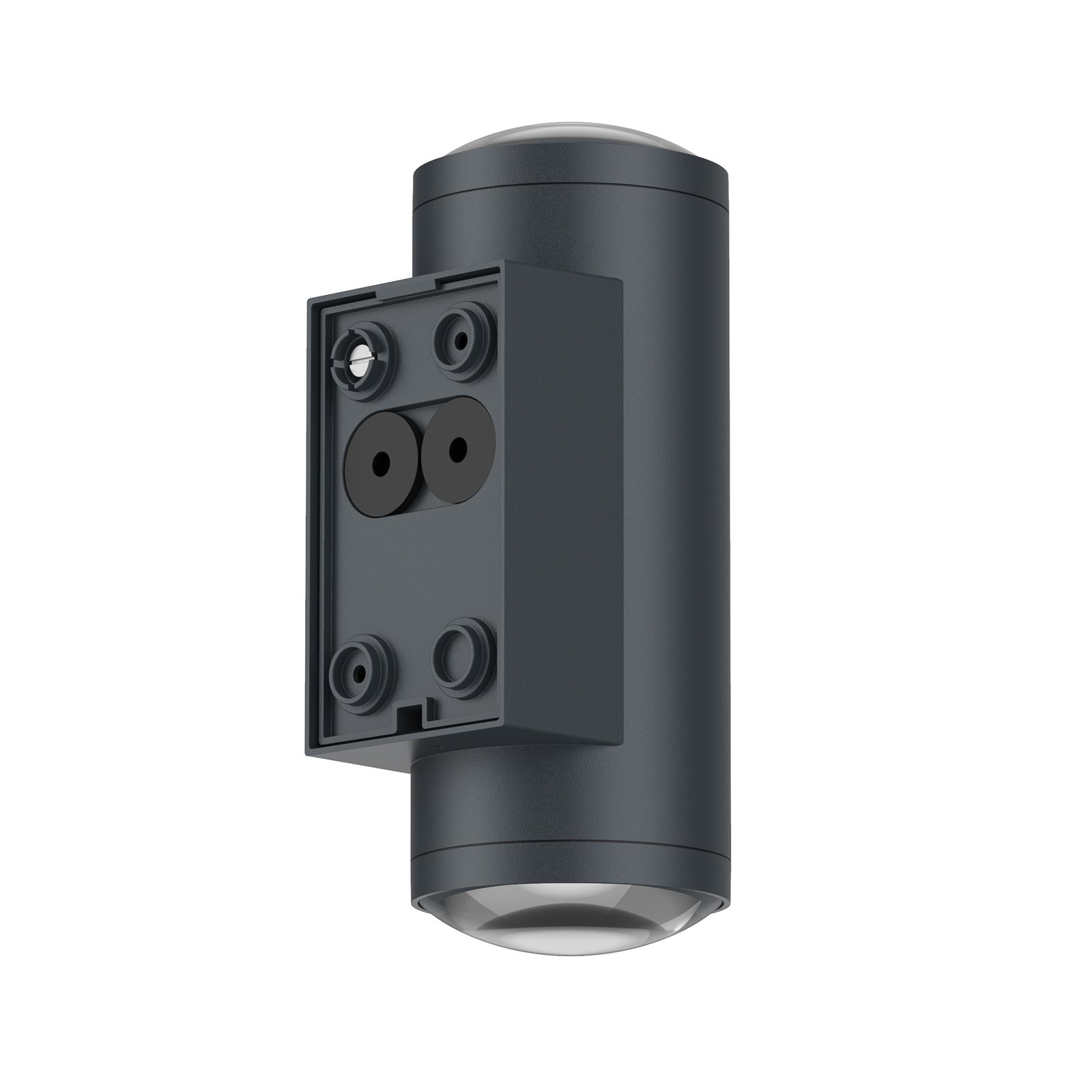 LED outdoor wall light 5156, 2 x 9 W, up & down, graphite, aluminium