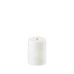 Pillar candle LED Nordic White 7,8 x 10 cm - Uyuni Lighting