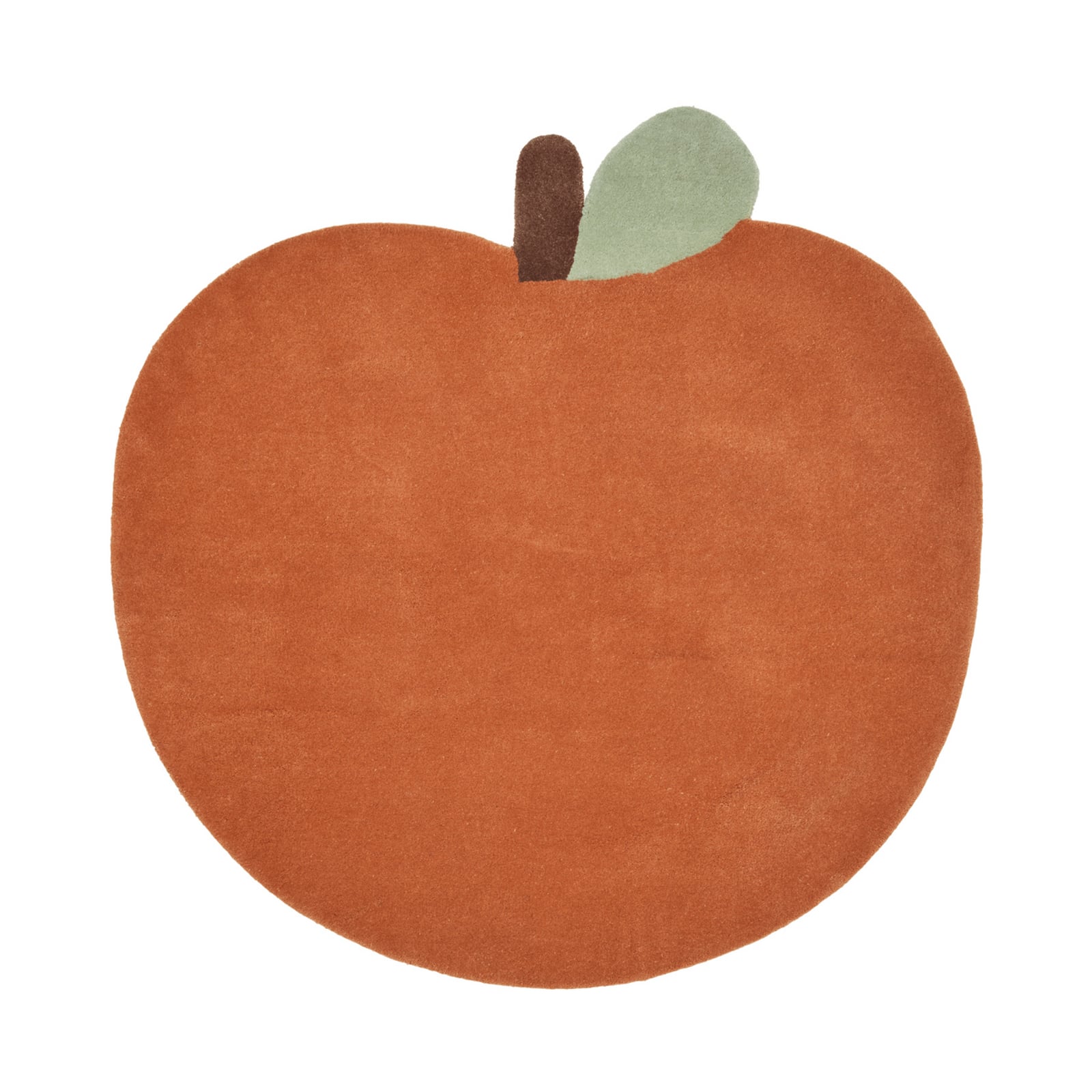 APPLE Teppe, terrakotta, ull/bomull - ferm LIVING