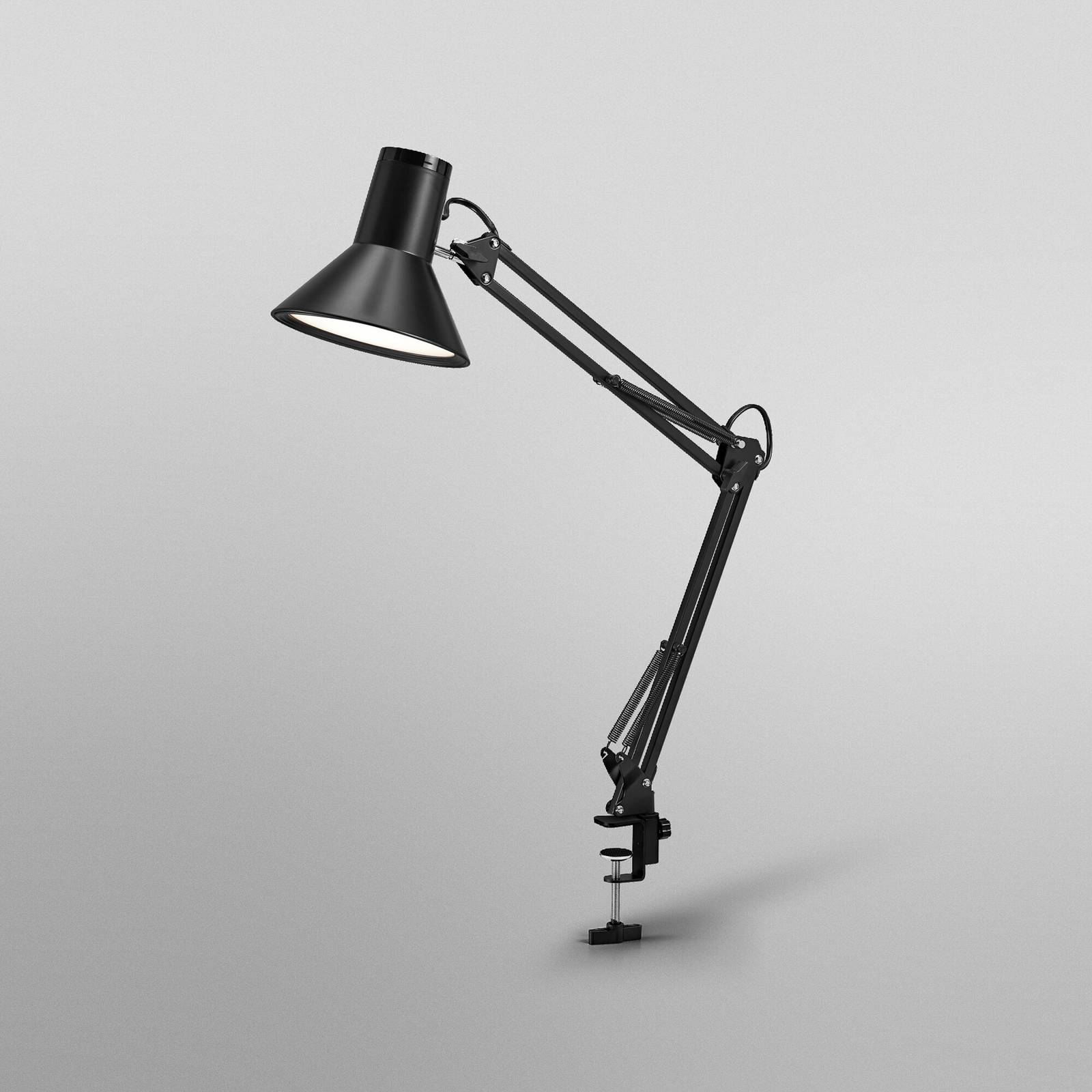 Lampa z klipsem LED OSRAM Office Line Desk Retro czarna 3000 K