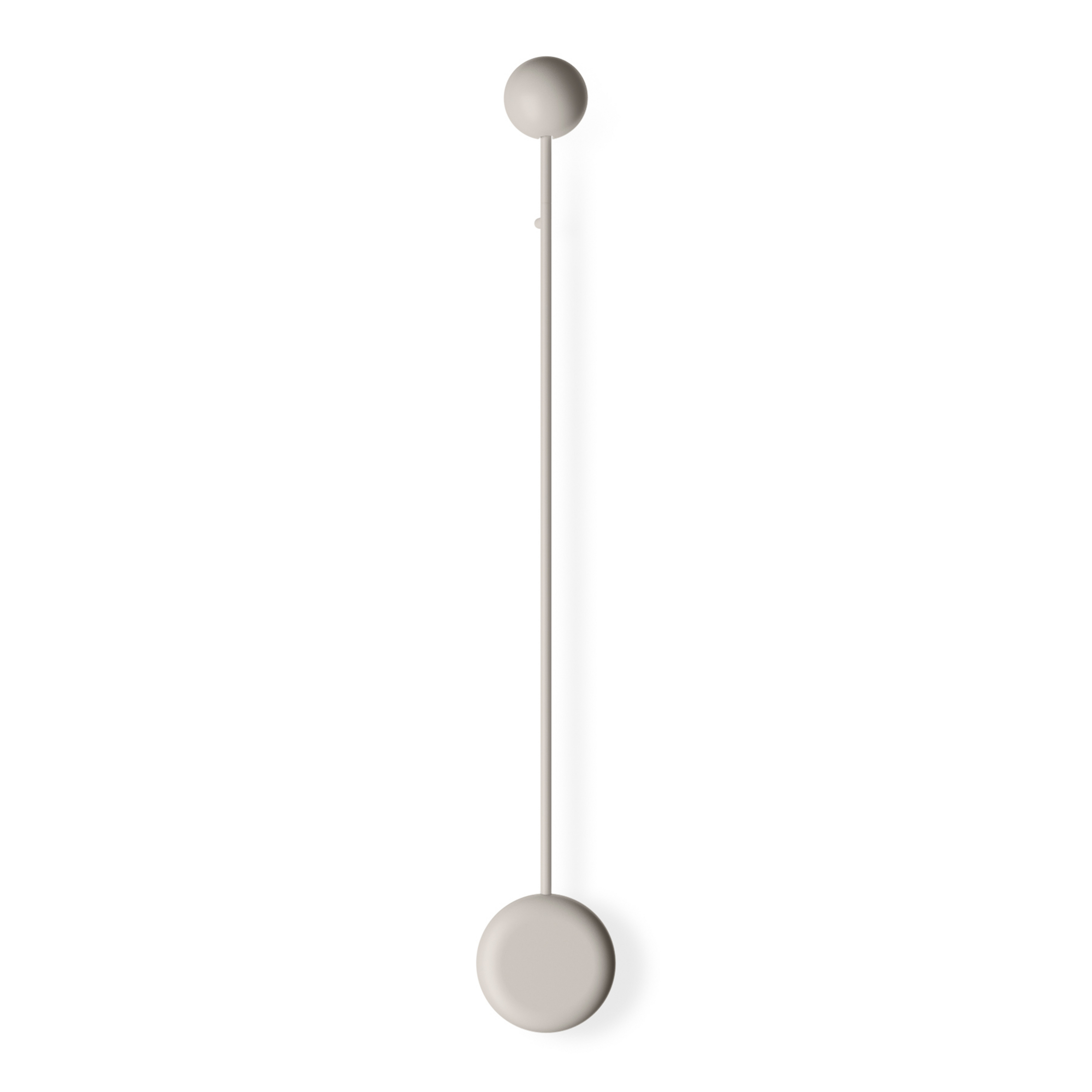 Pin 1692 LED-vegglampe, 70 cm, kremfarget - Vibia
