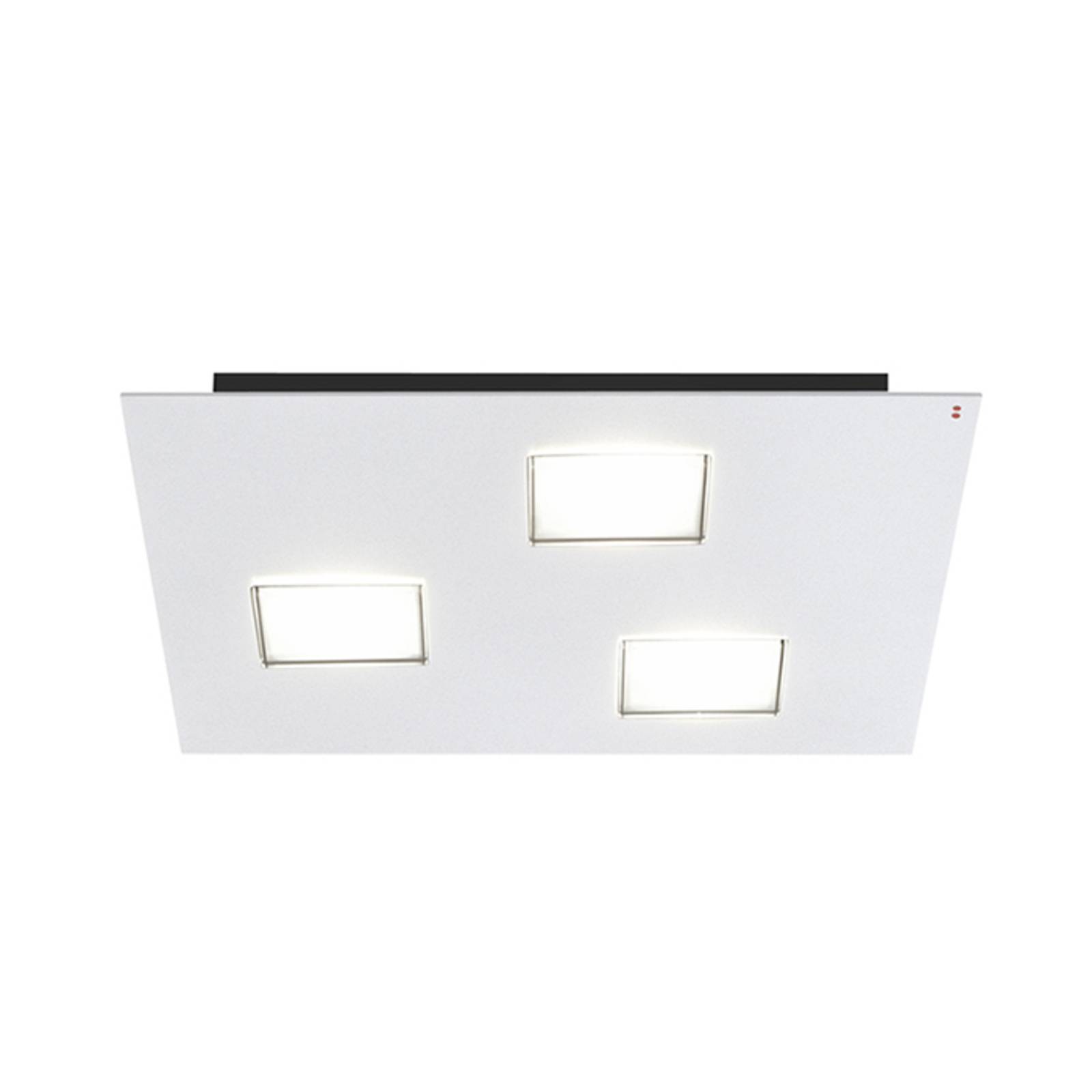 Fabbian Quarter - weiße LED-Deckenlampe 3flg. günstig online kaufen