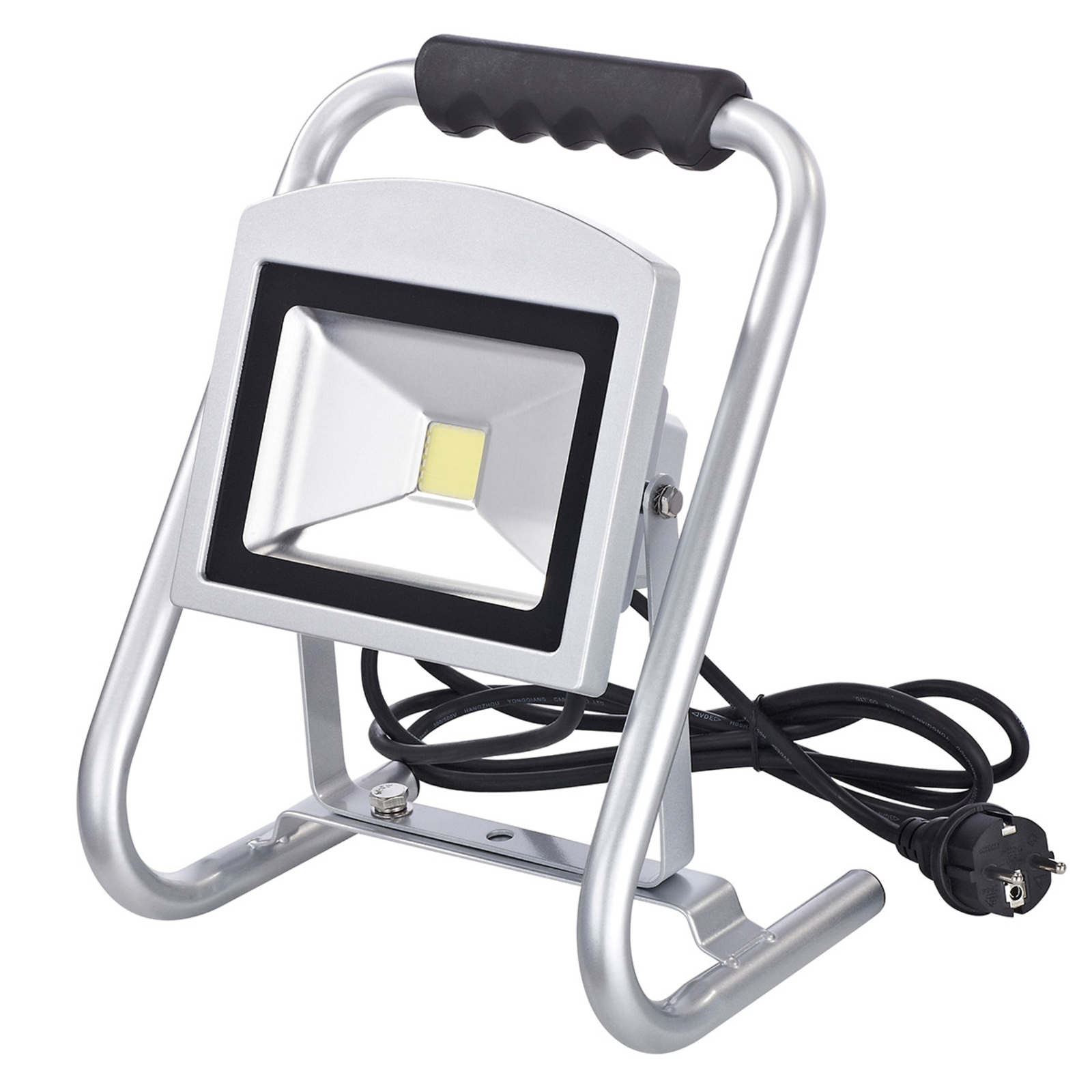 Ledino Dahlem 20SCB LED standing spotlight 20 W, die-cast aluminium, security glass, 20 W, energy efficiency: A+, W: 24 cm, H: 31.2 cm