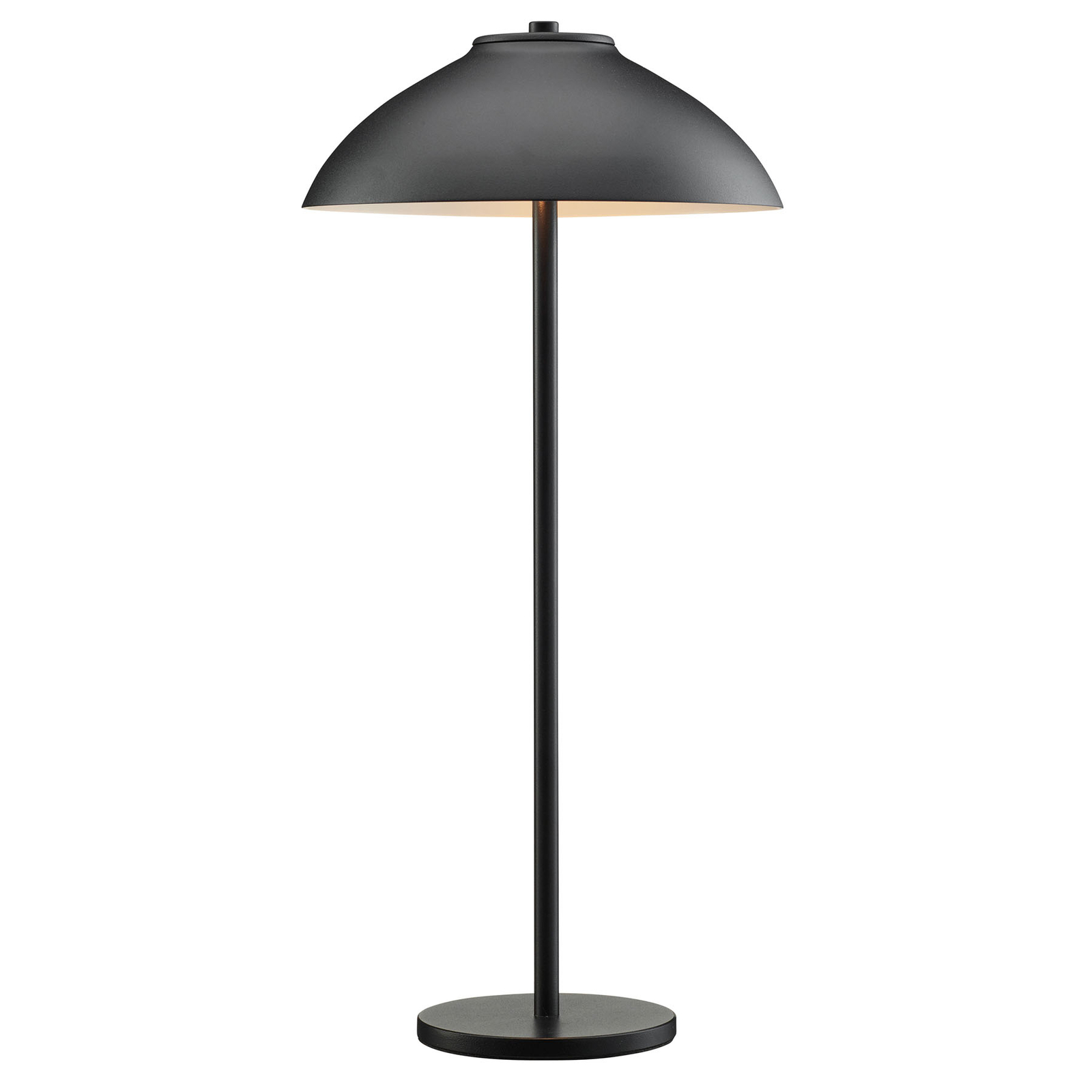 Lampa stołowa Vali, wysokość 50 cm, czarna