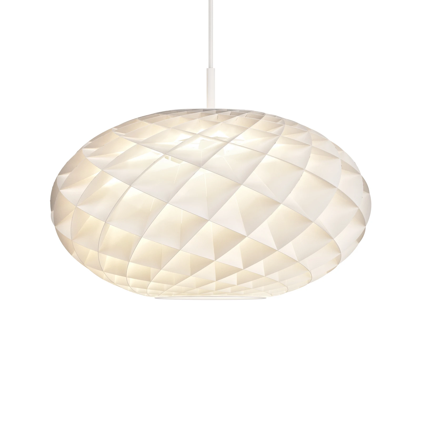 Louis Poulsen Patera Oval LED bijeli Ø 50cm 3.000K