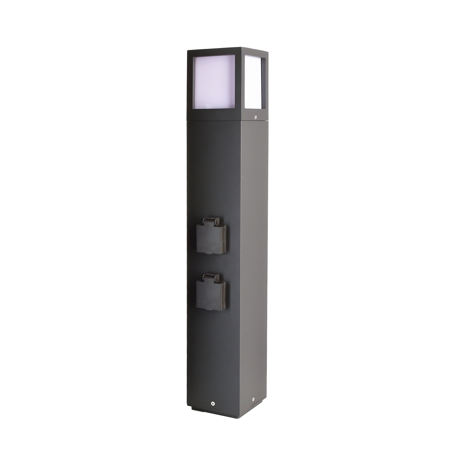 Facado Socket power point column with lighting