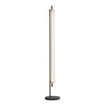 OLEV LED-Stehleuchte TRISEL, braun, Metall, 2.700 K, dimmbar