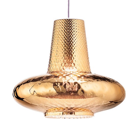 Hängelampe Giulietta 130 cm altgold metallic