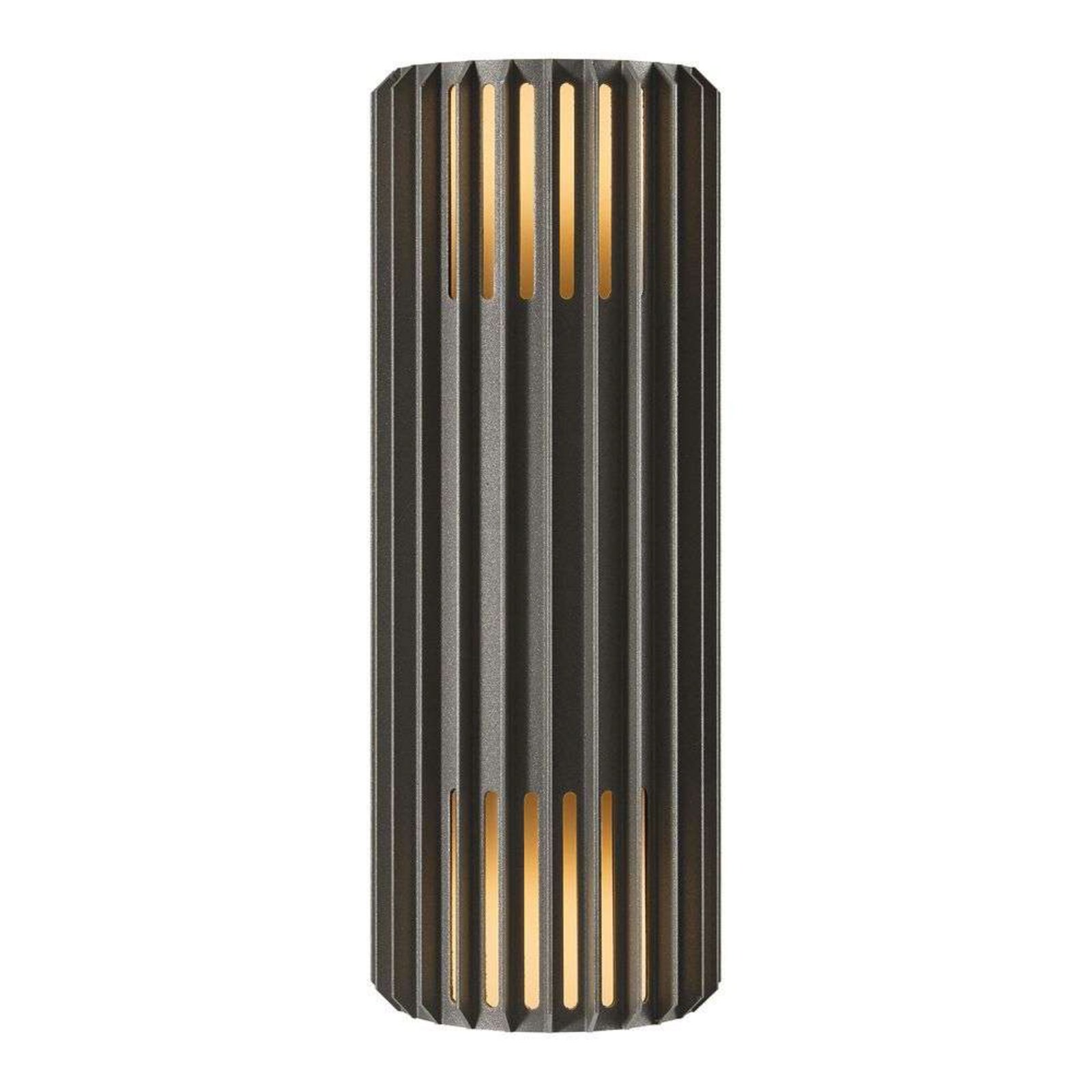 Aludra Double Outdoor Wall Lamp Seaside Anthracite - Nordlux