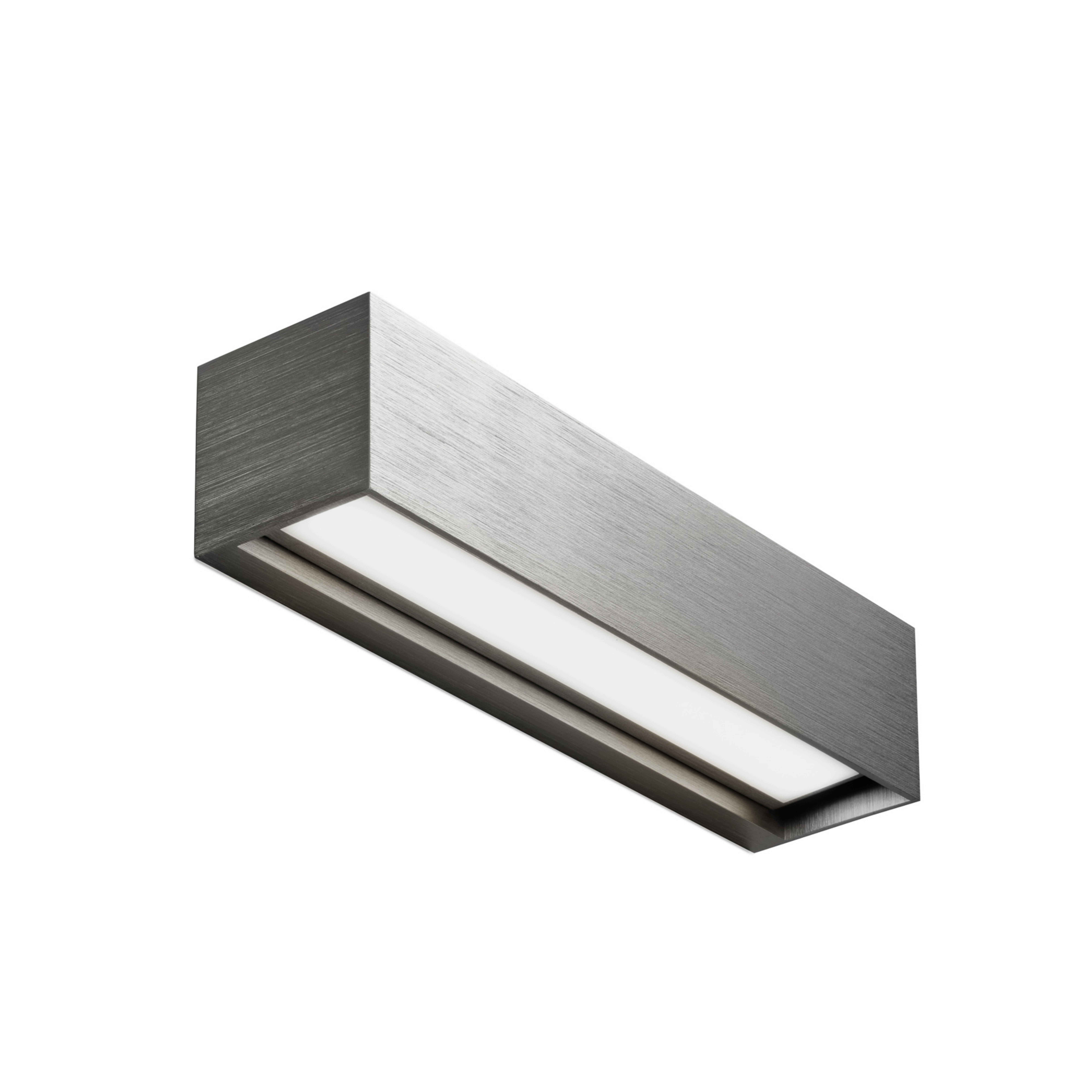 Linea W2 LED wall lamp titanium grey 30 cm CCT IP54 - Light-Point