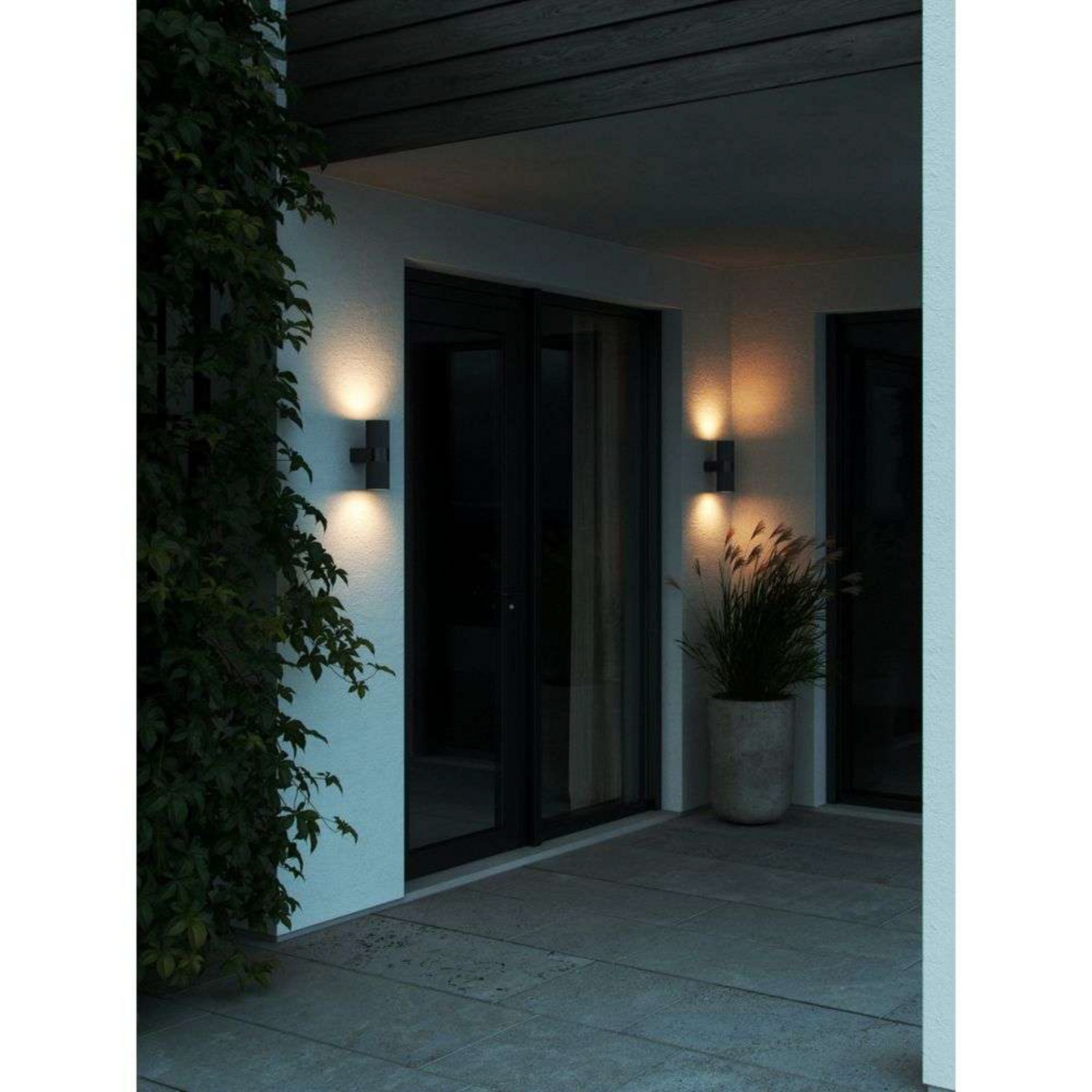 Kyklop Ripple Aplica de Exterior Black - Nordlux