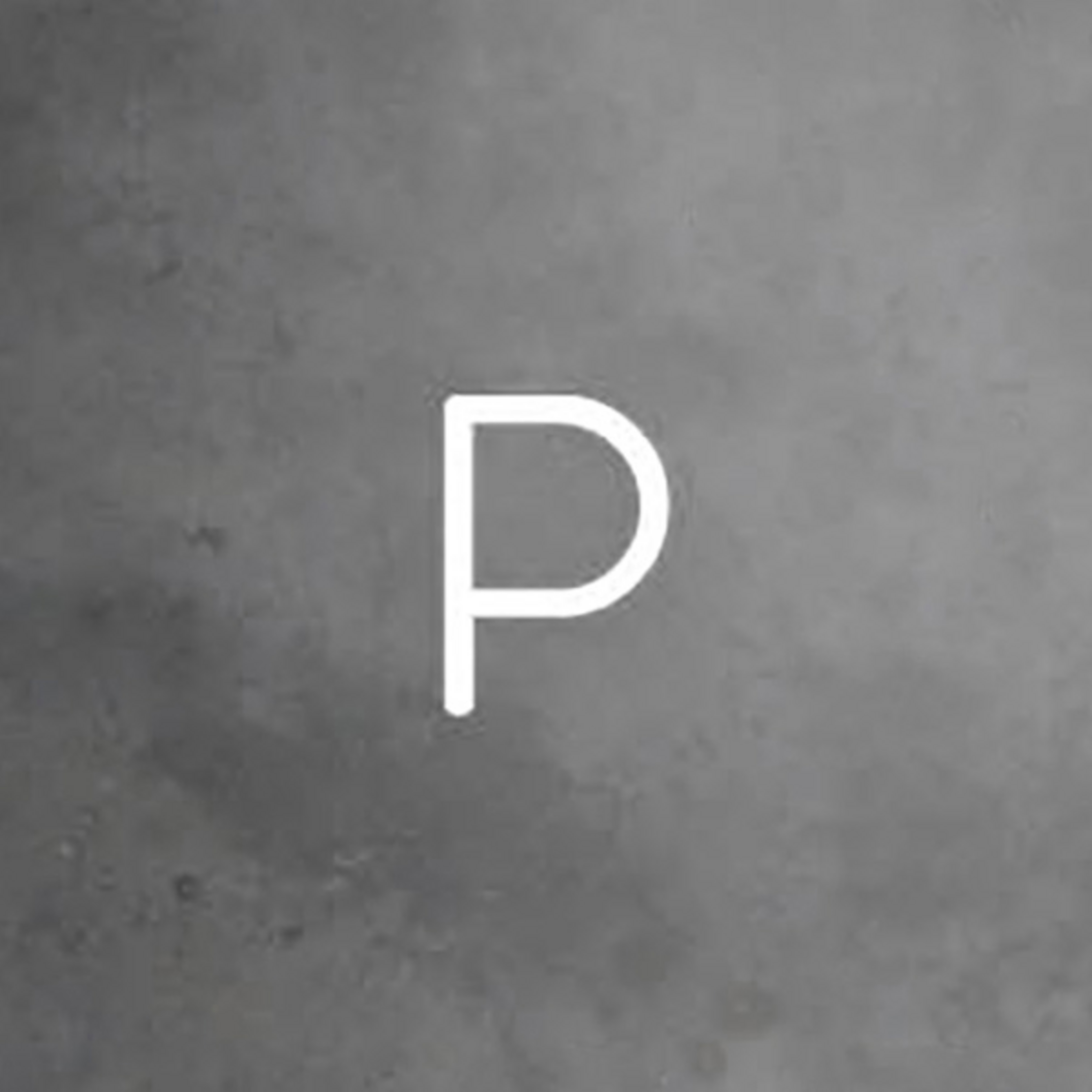 Artemide Alphabet of Light τοίχου κεφαλαίο γράμμα P