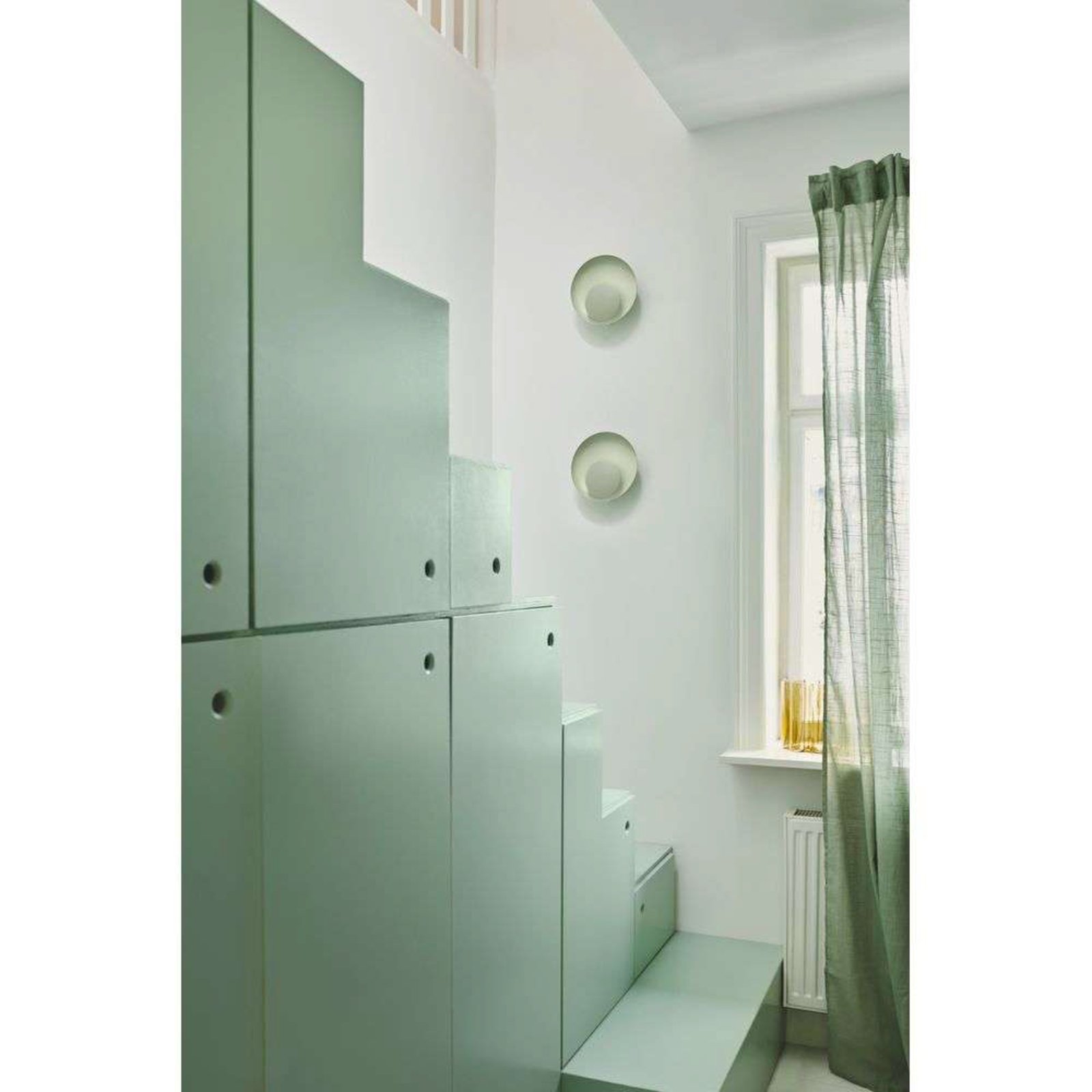 Marsi Aplique de Pared Dusty Green - Nordlux