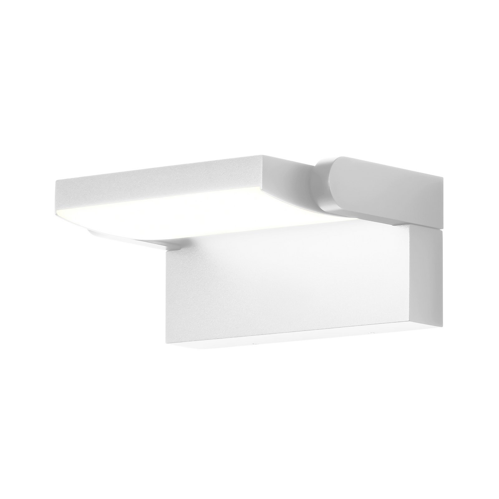 LED-seinalamp CMD 9110, valge, laius 21 cm, metall, IP54
